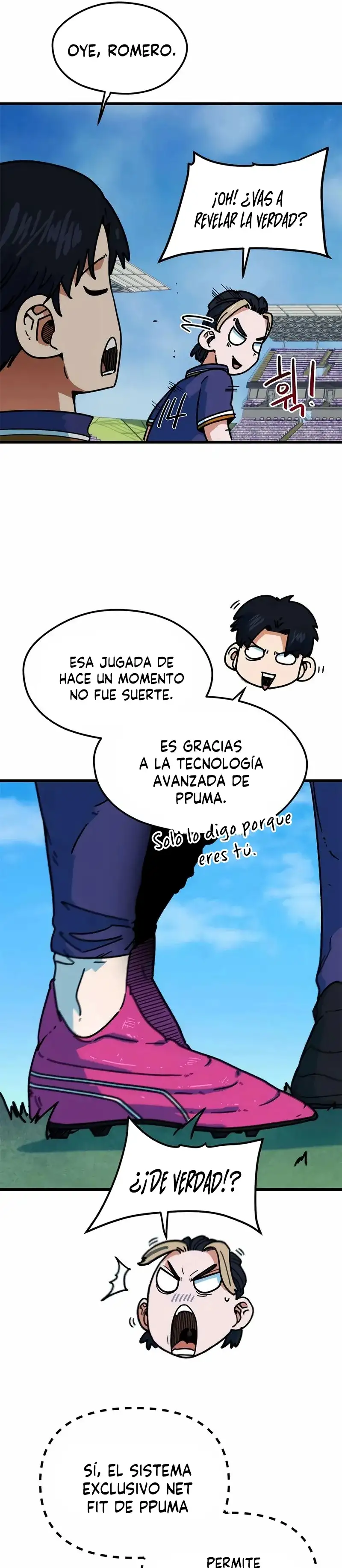 Me Confundieron con un Genio del Futbol capítulo 67, página 5