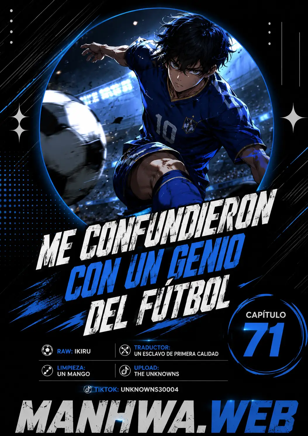 Me Confundieron con un Genio del Futbol capítulo 71, página 1