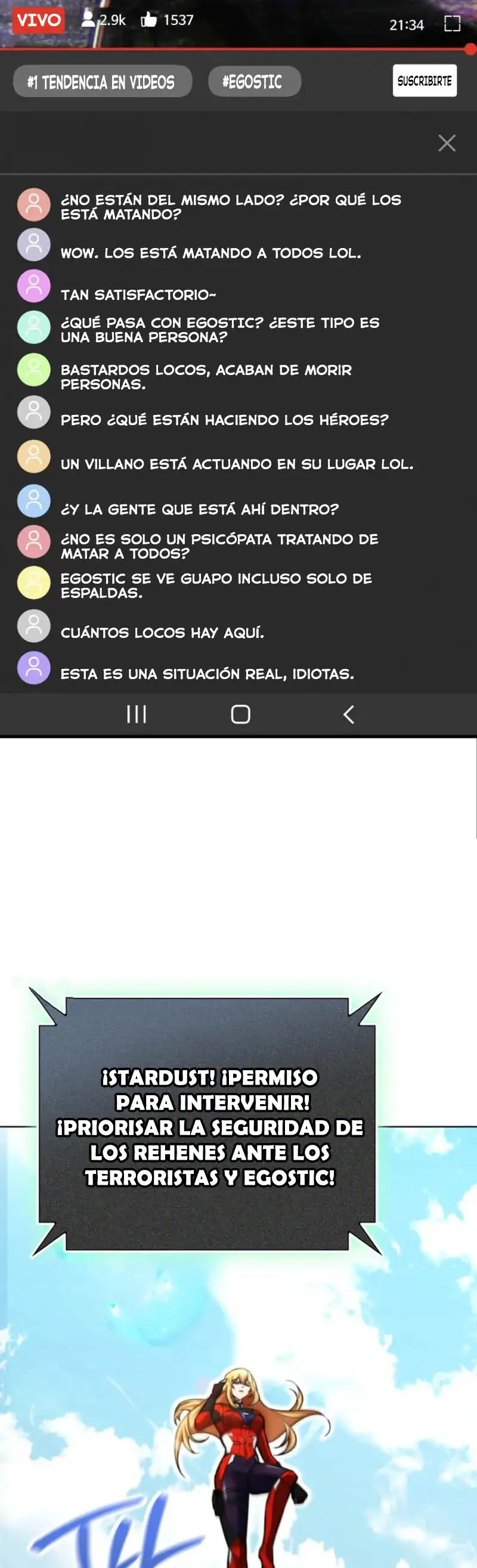 Me convertí en el villano con el que la heroína está obsesionada capítulo 3, página 61