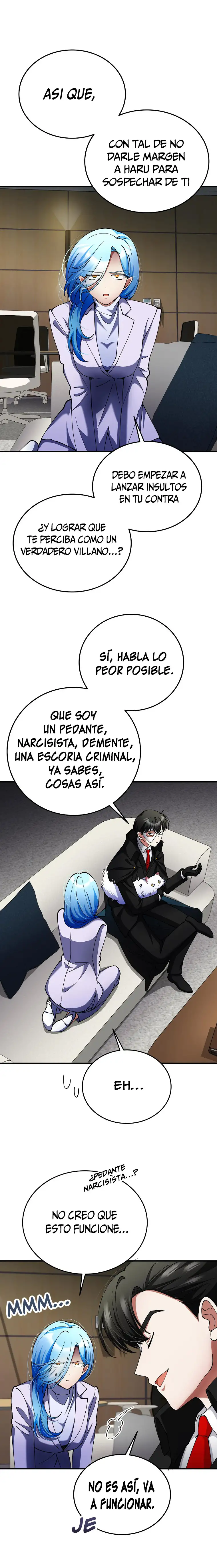 Me convertí en el villano con el que la heroína está obsesionada capítulo 40, página 2