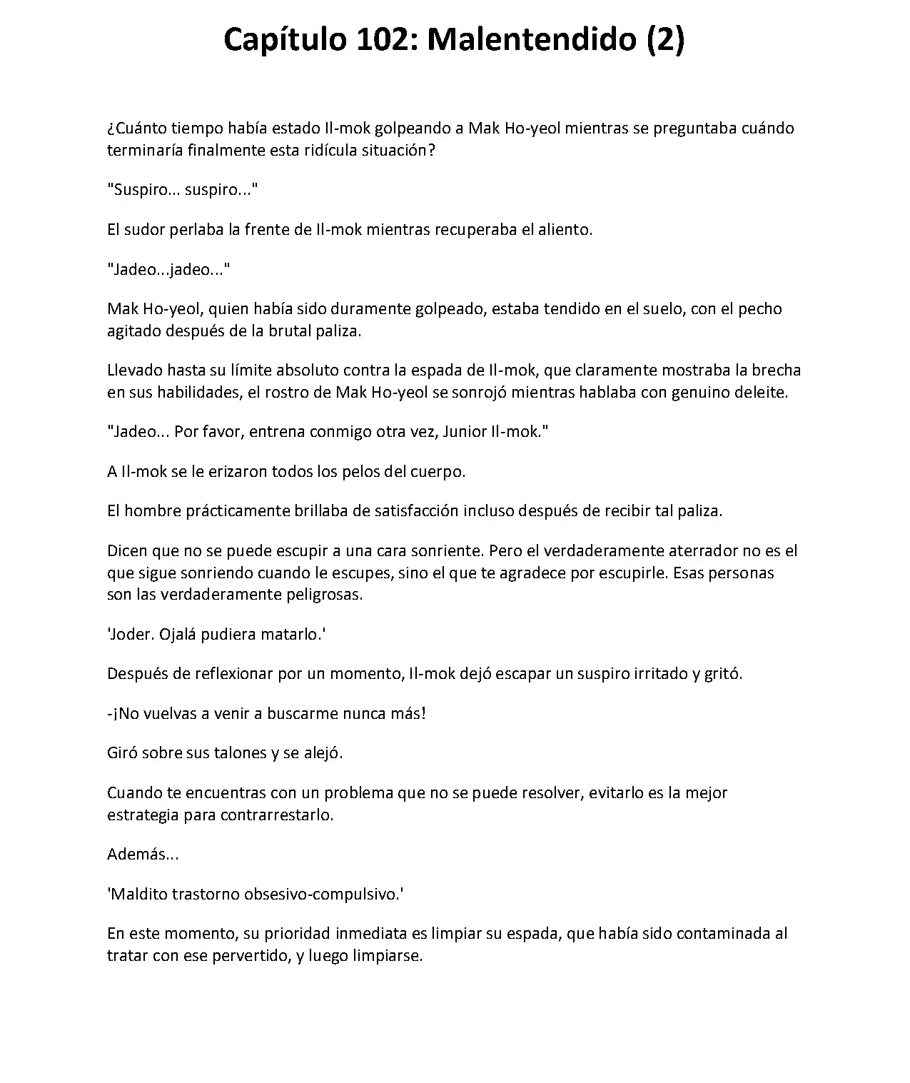 Obligado a ser Demonio Celestial capítulo 102, página 2