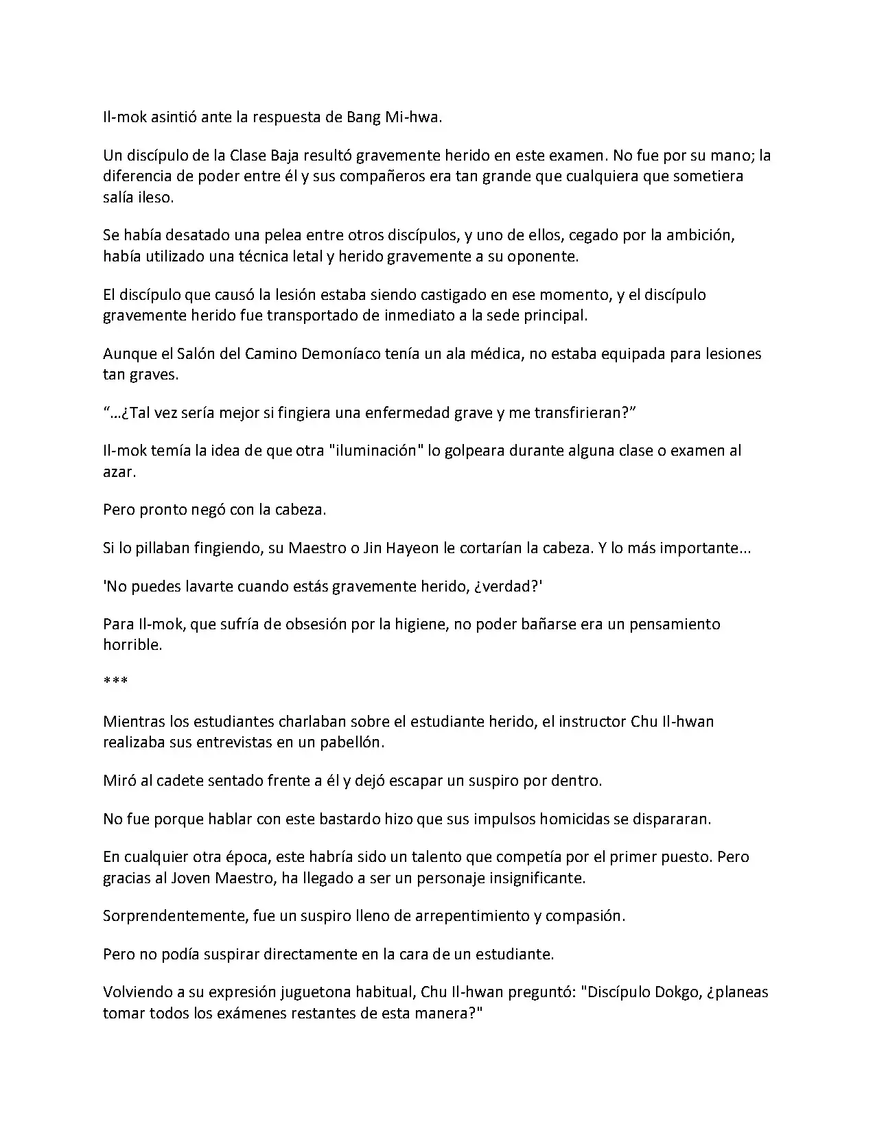 Obligado a ser Demonio Celestial capítulo 108, página 8