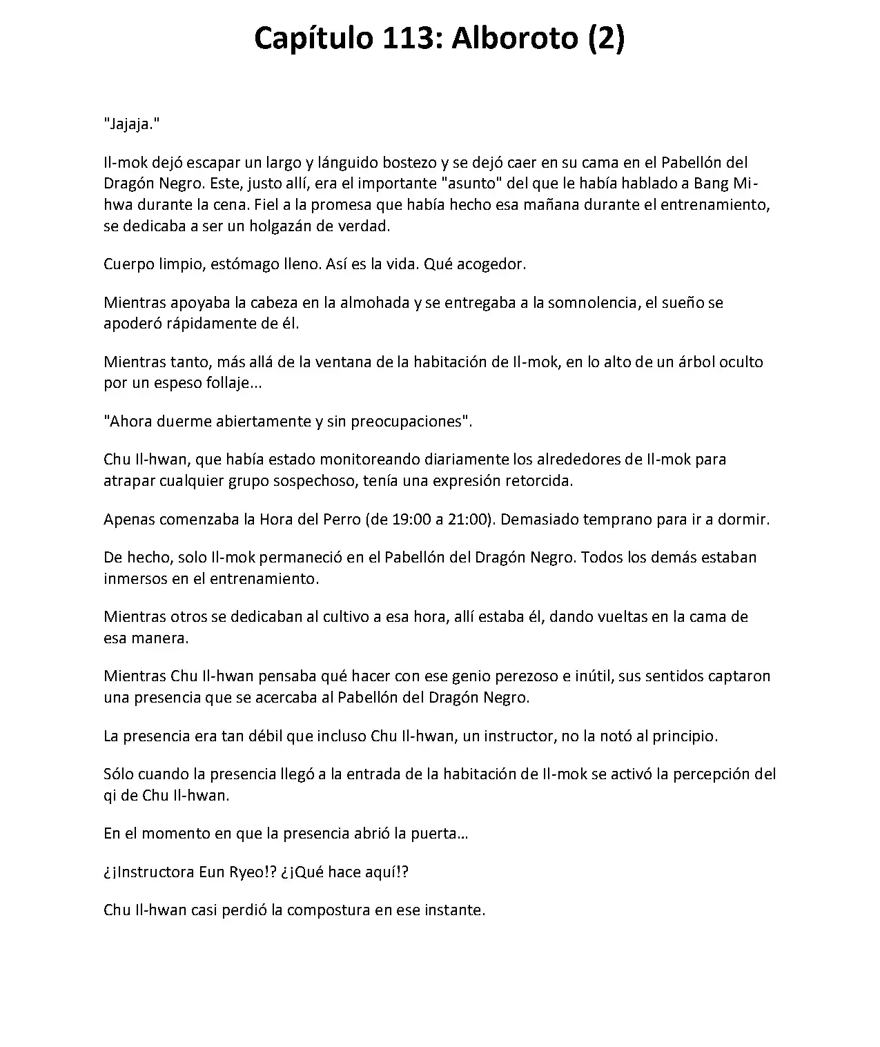 Obligado a ser Demonio Celestial capítulo 113, página 2