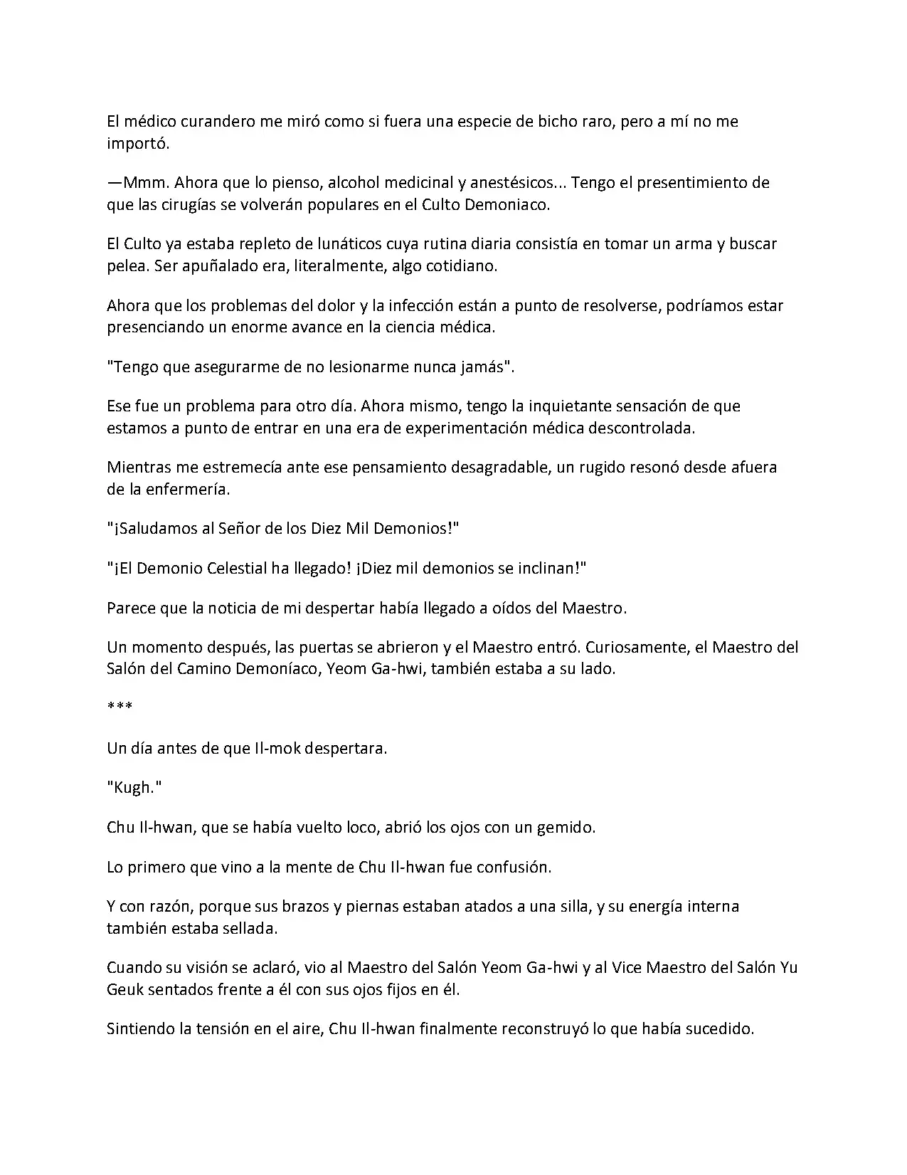 Obligado a ser Demonio Celestial capítulo 116, página 3