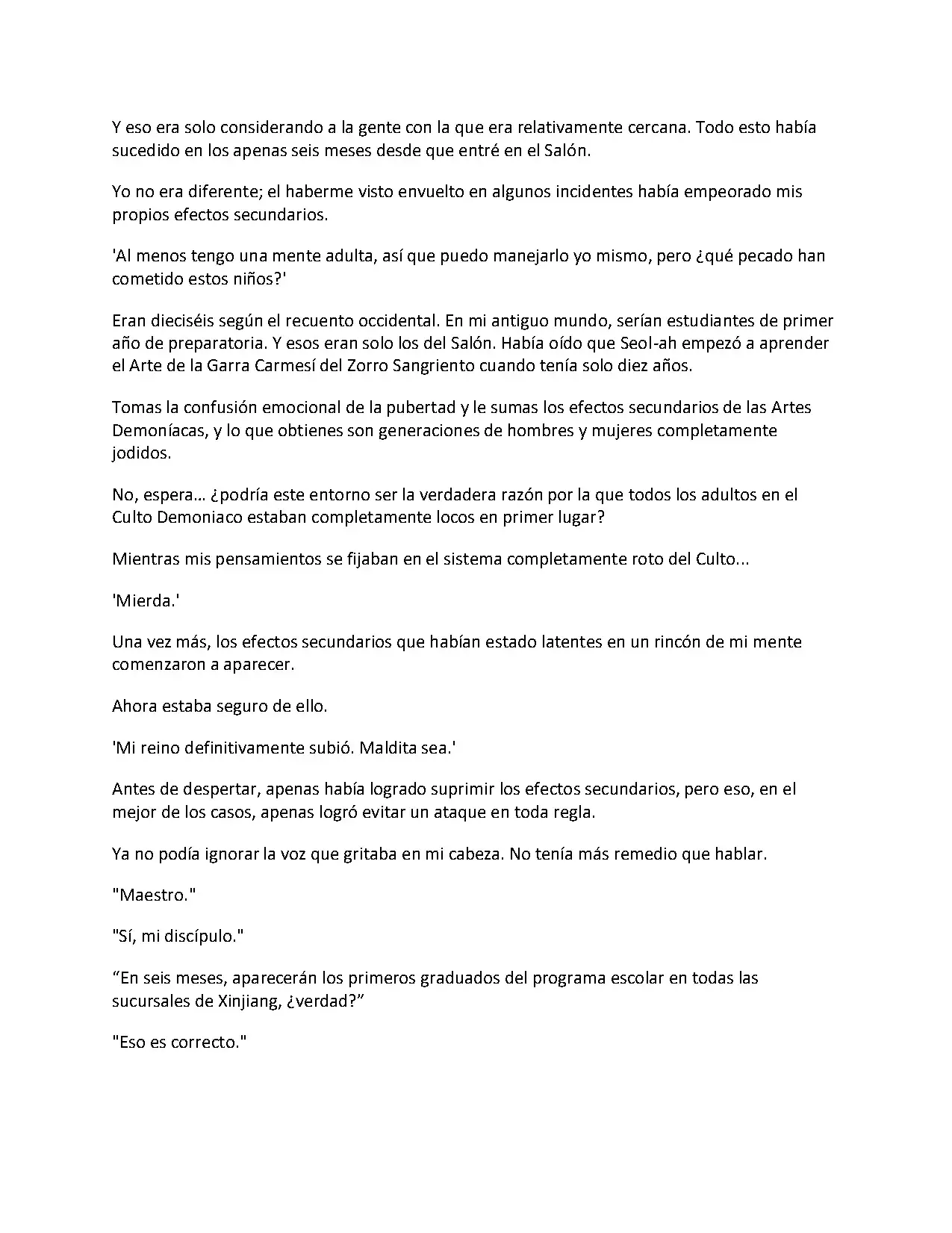 Obligado a ser Demonio Celestial capítulo 117, página 3