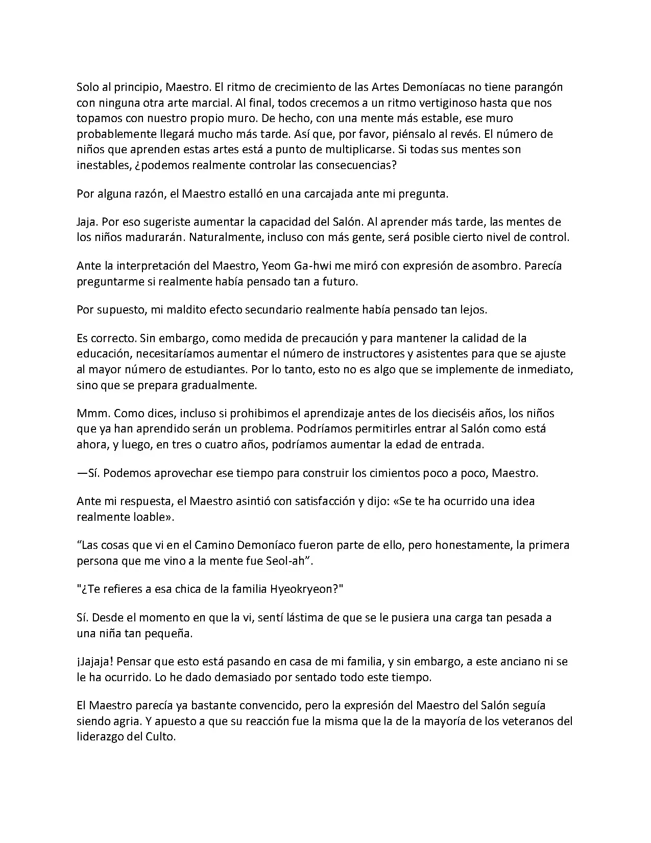 Obligado a ser Demonio Celestial capítulo 117, página 7