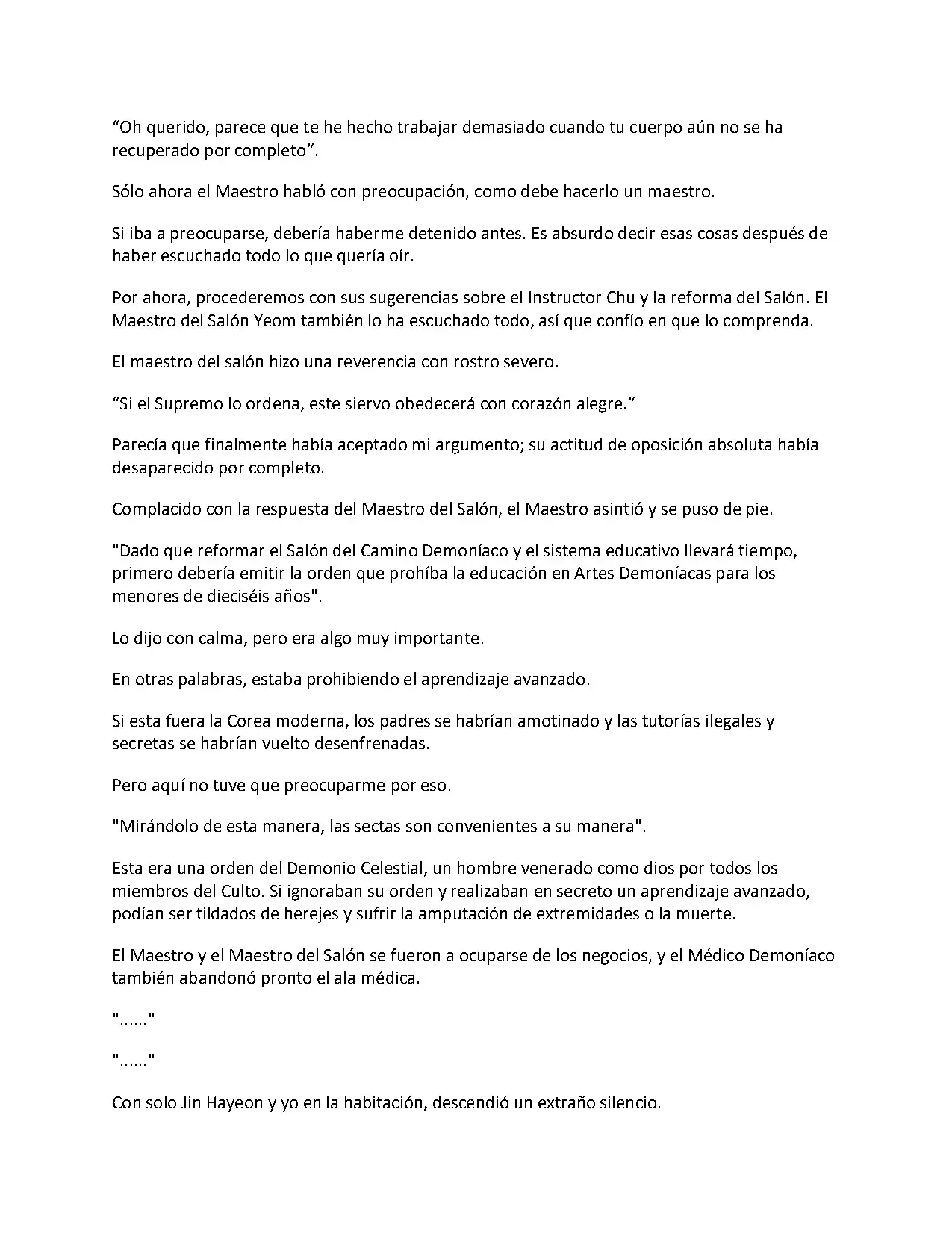 Obligado a ser Demonio Celestial capítulo 118, página 6
