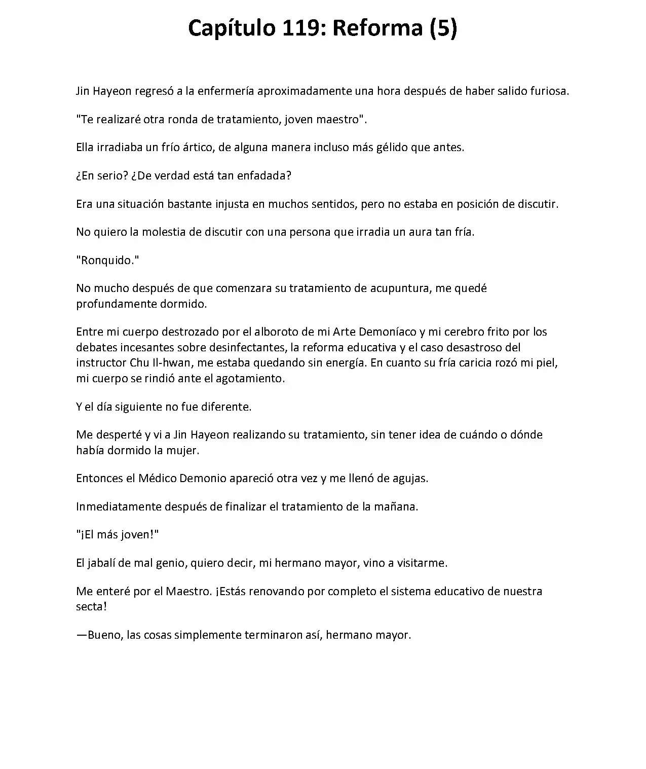 Obligado a ser Demonio Celestial capítulo 119, página 2