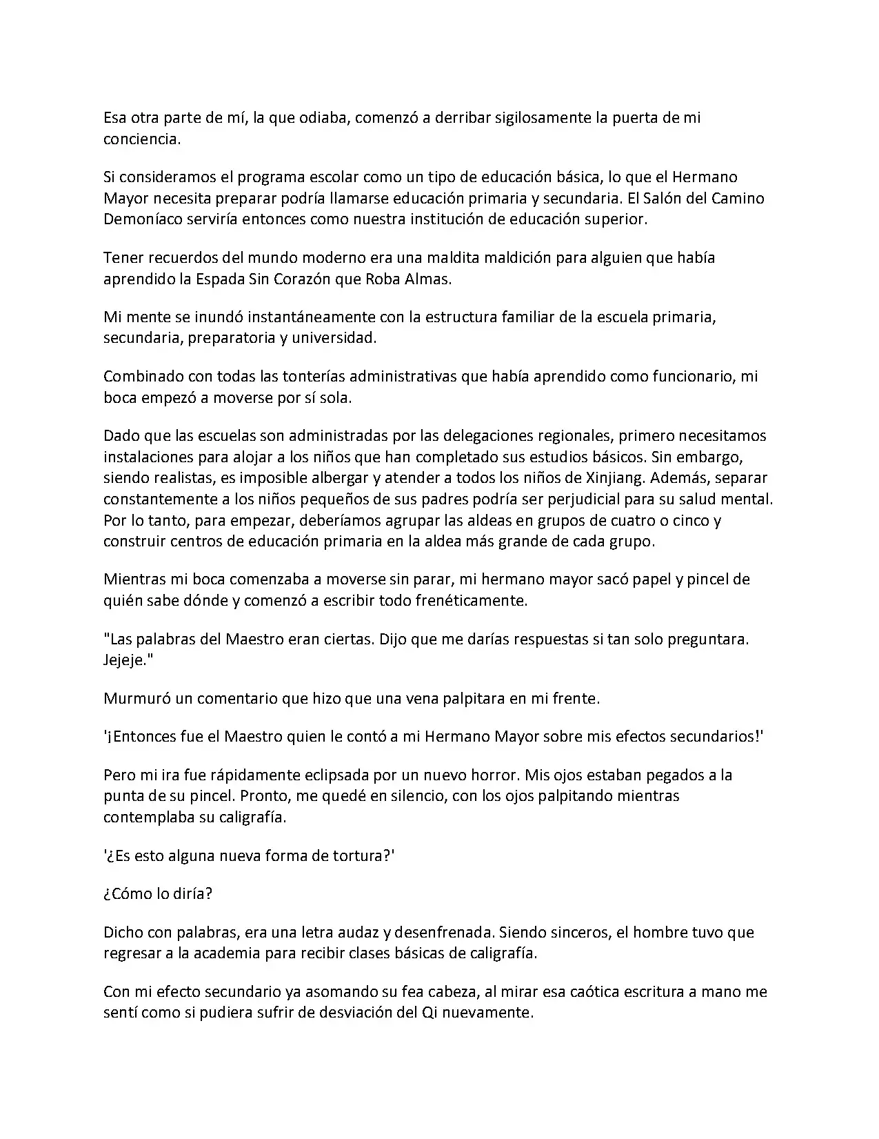 Obligado a ser Demonio Celestial capítulo 119, página 4