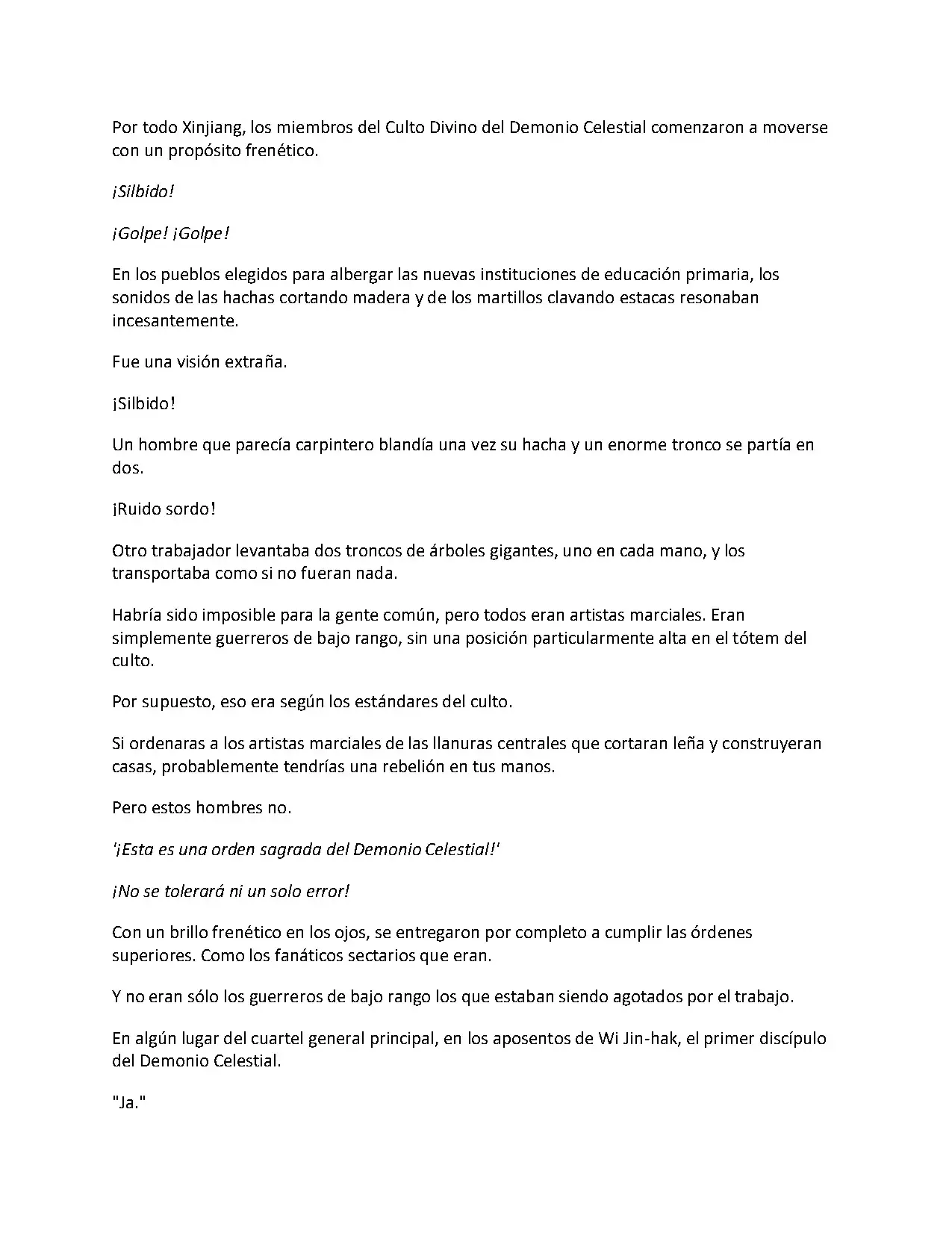 Obligado a ser Demonio Celestial capítulo 120, página 6