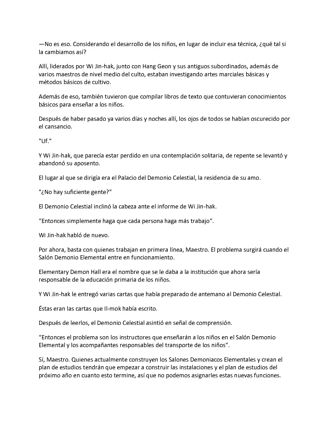 Obligado a ser Demonio Celestial capítulo 120, página 7