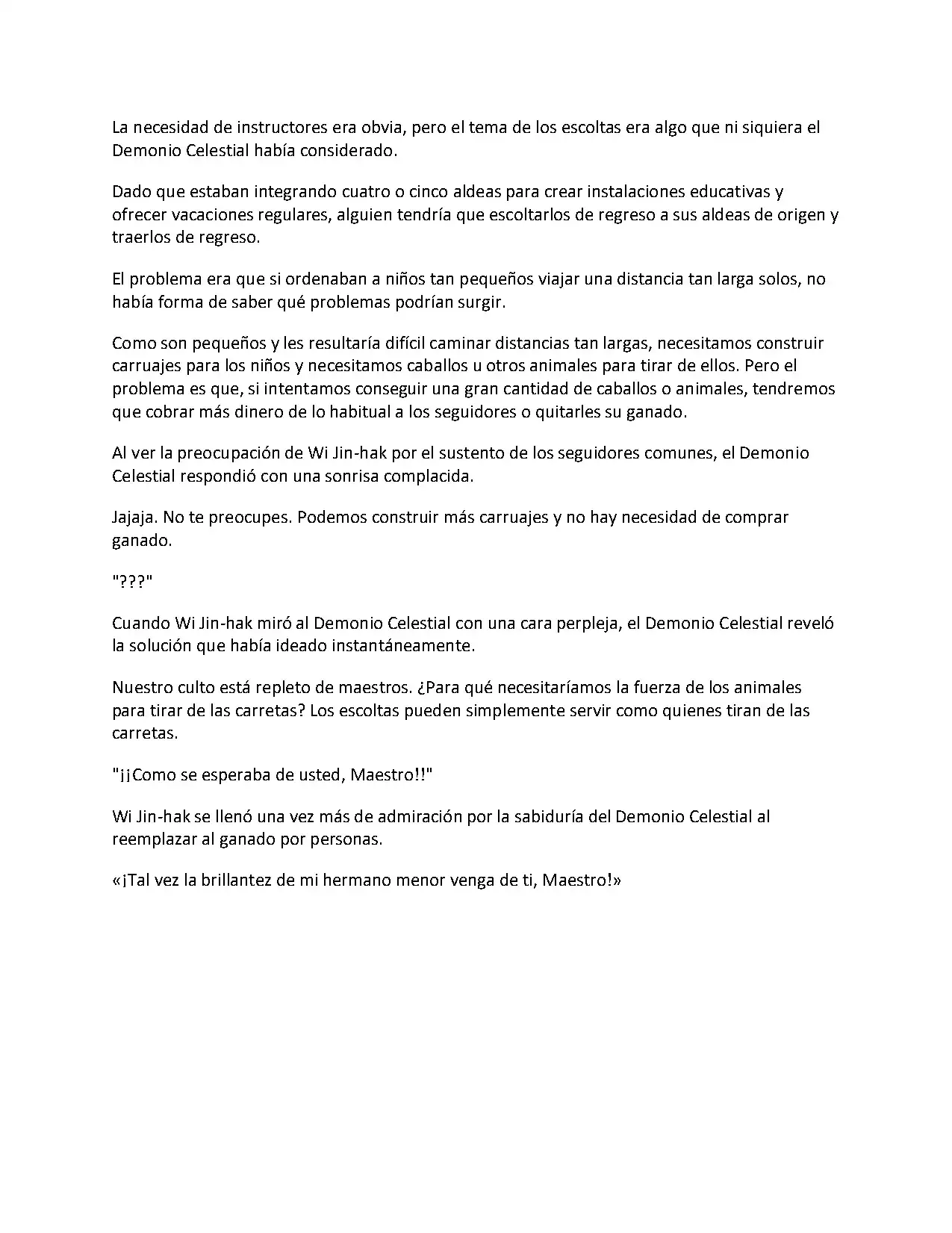 Obligado a ser Demonio Celestial capítulo 120, página 8