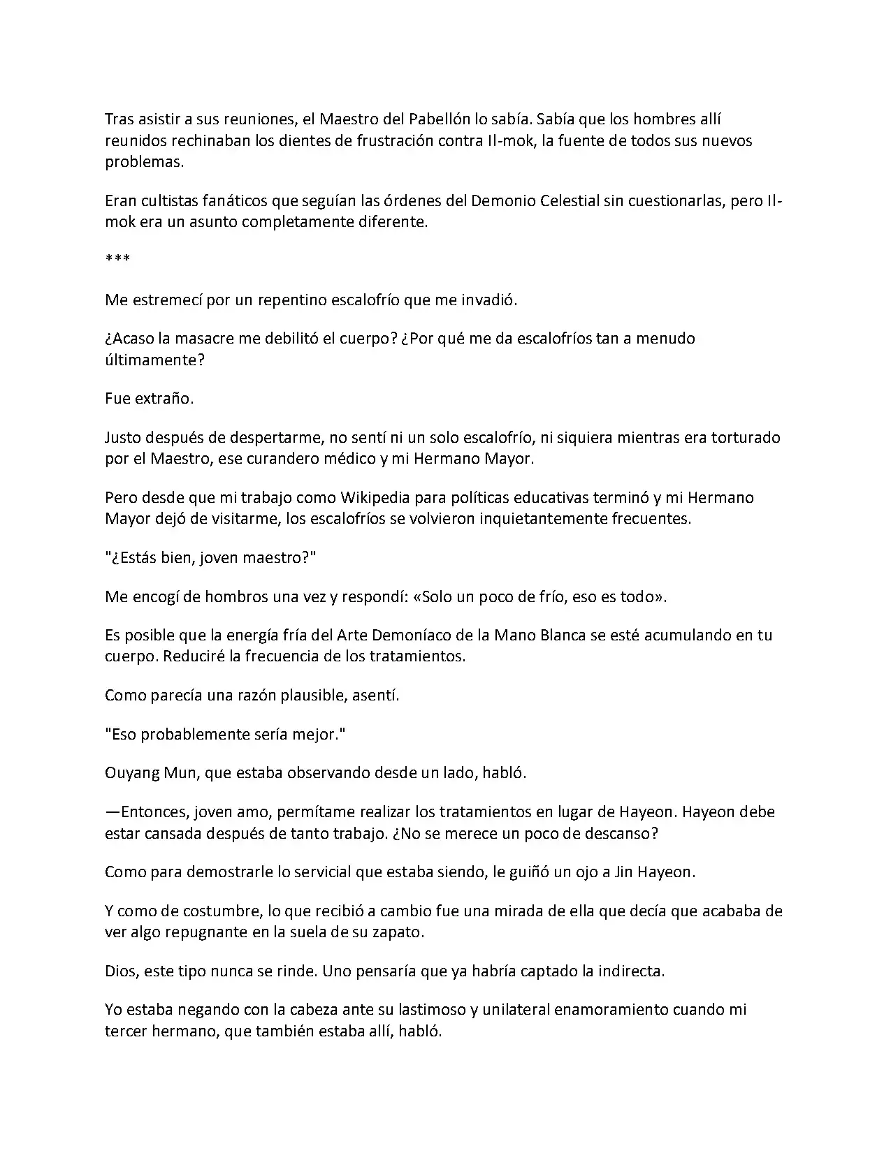 Obligado a ser Demonio Celestial capítulo 121, página 7
