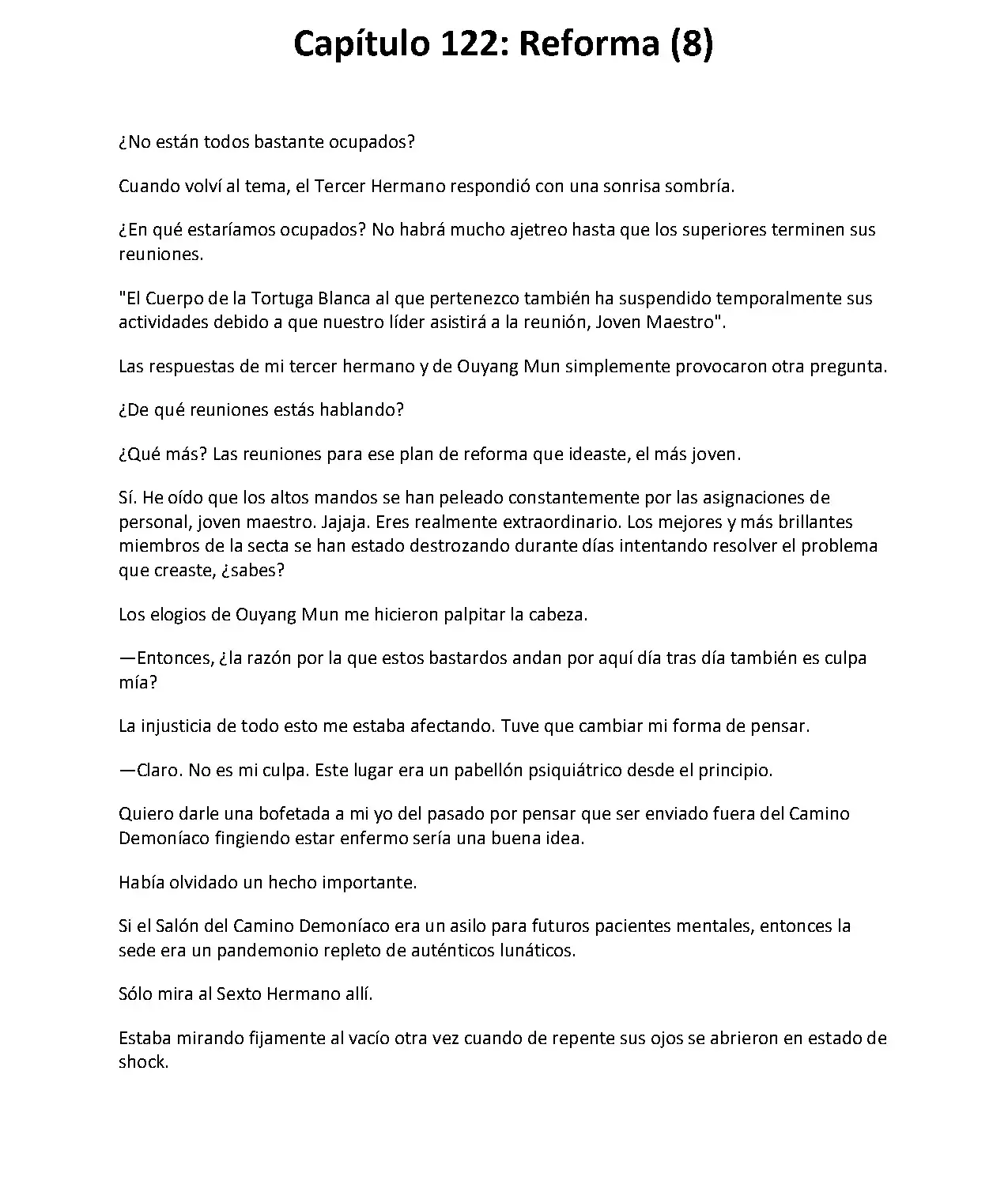 Obligado a ser Demonio Celestial capítulo 122, página 2