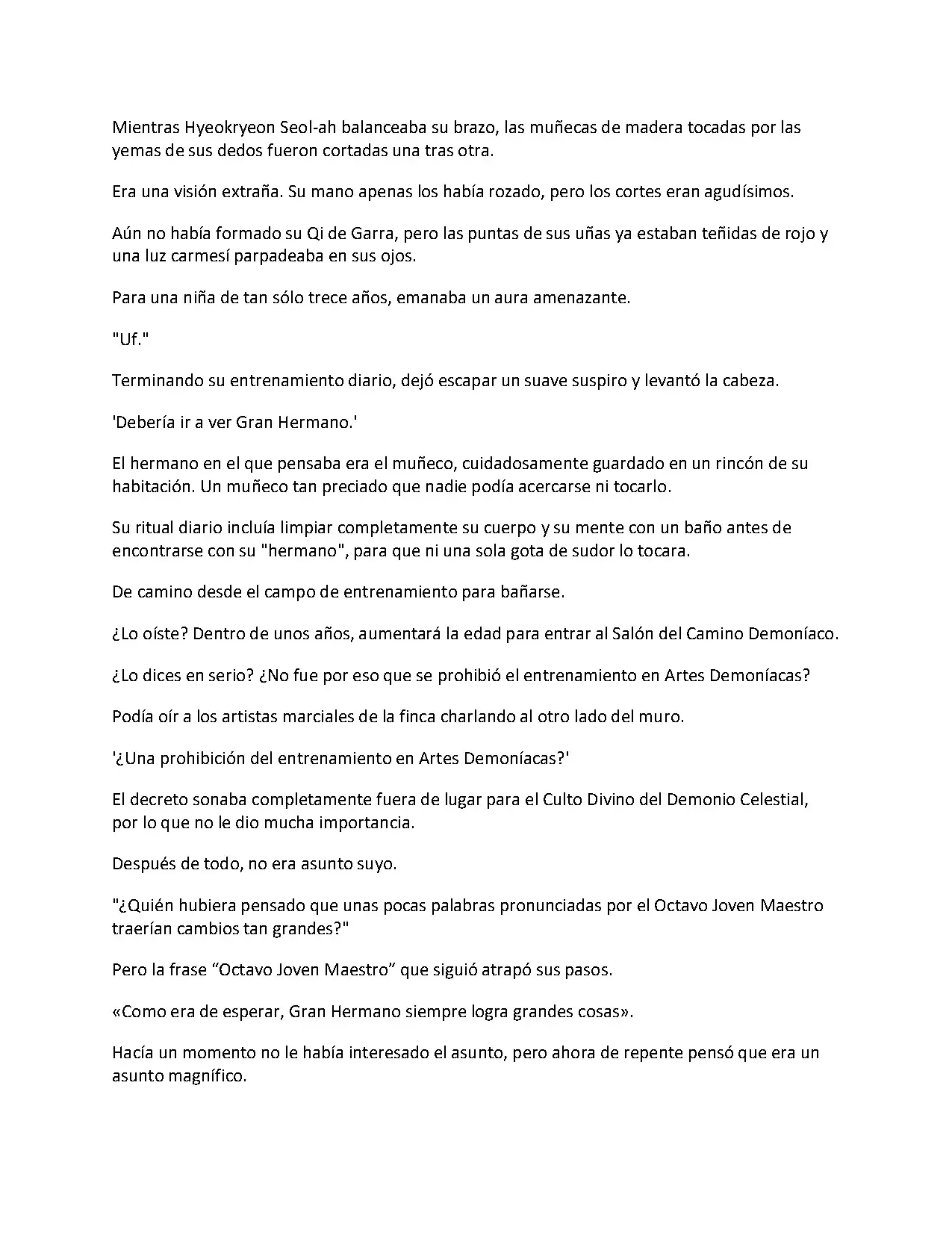 Obligado a ser Demonio Celestial capítulo 122, página 8