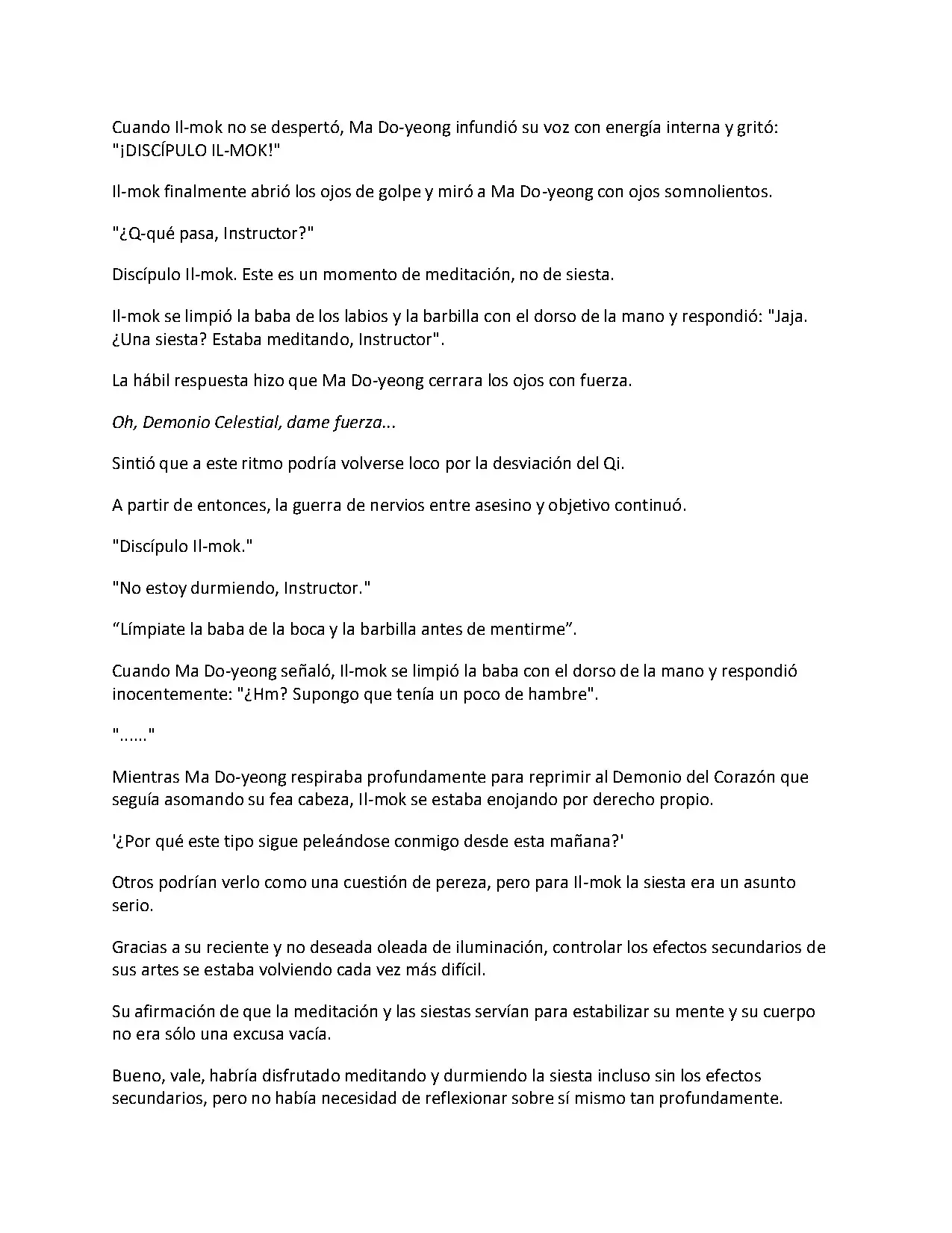 Obligado a ser Demonio Celestial capítulo 127, página 9