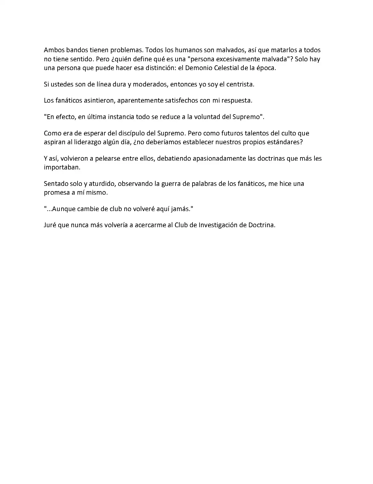 Obligado a ser Demonio Celestial capítulo 130, página 9