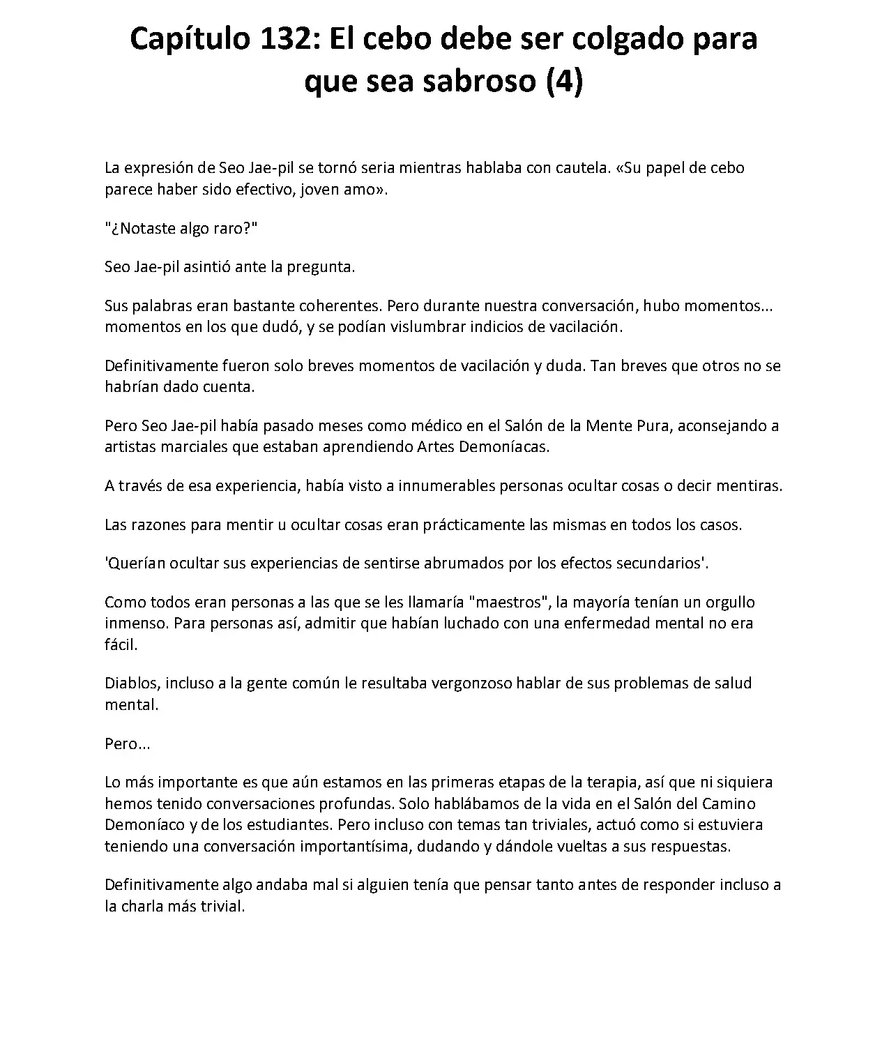 Obligado a ser Demonio Celestial capítulo 132, página 2