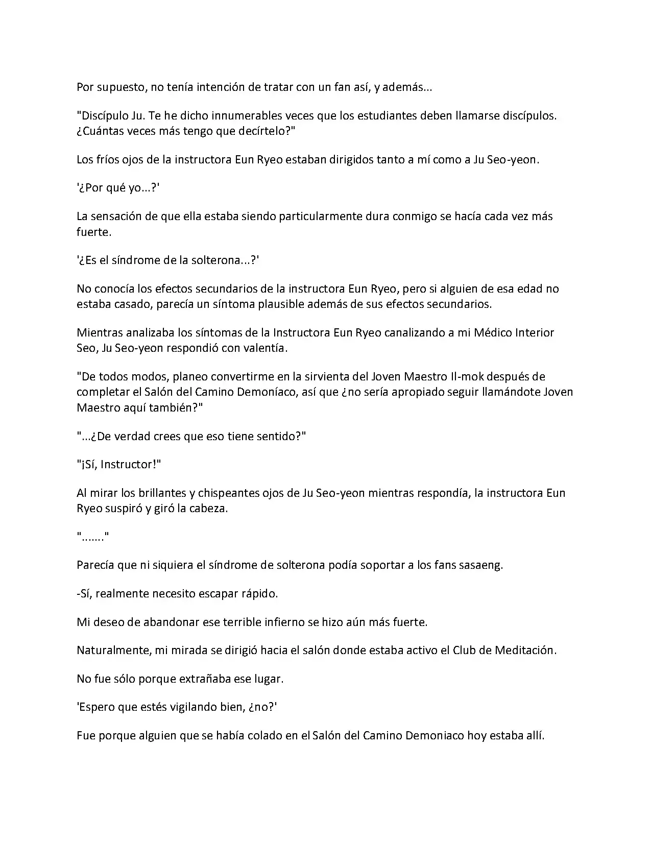 Obligado a ser Demonio Celestial capítulo 132, página 8