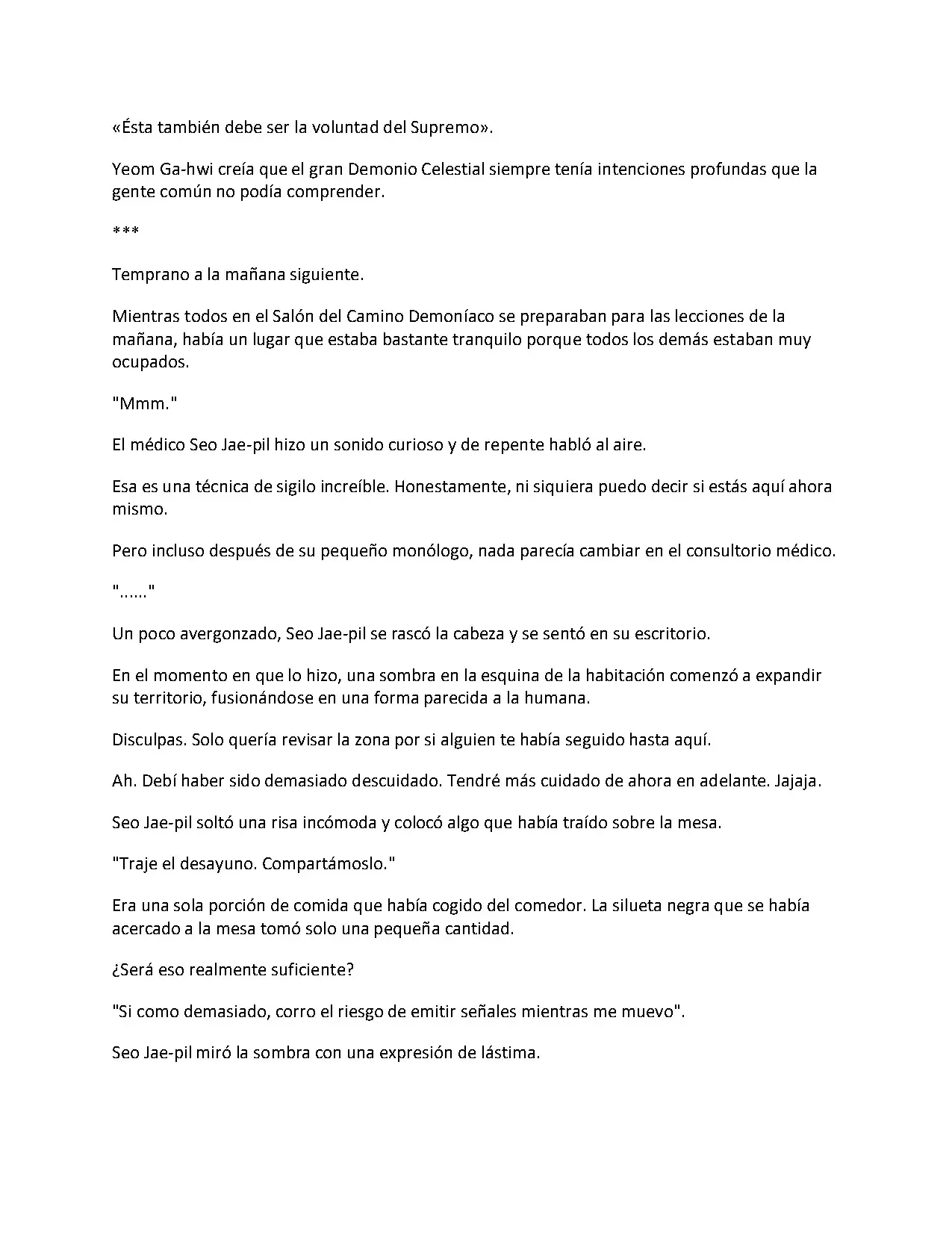 Obligado a ser Demonio Celestial capítulo 133, página 4