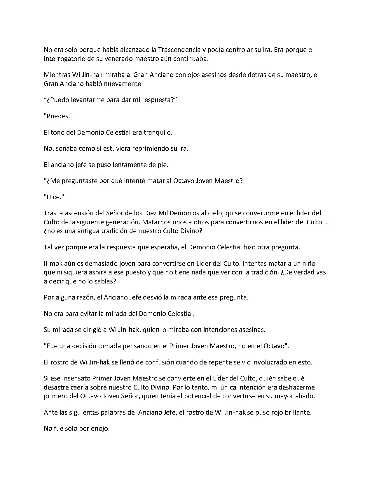 Obligado a ser Demonio Celestial capítulo 137, página 5