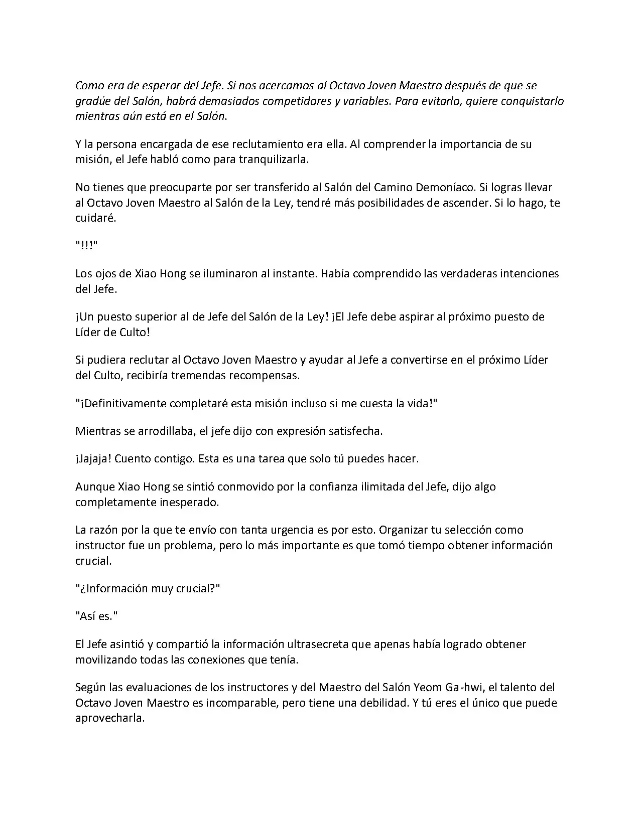 Obligado a ser Demonio Celestial capítulo 139, página 8