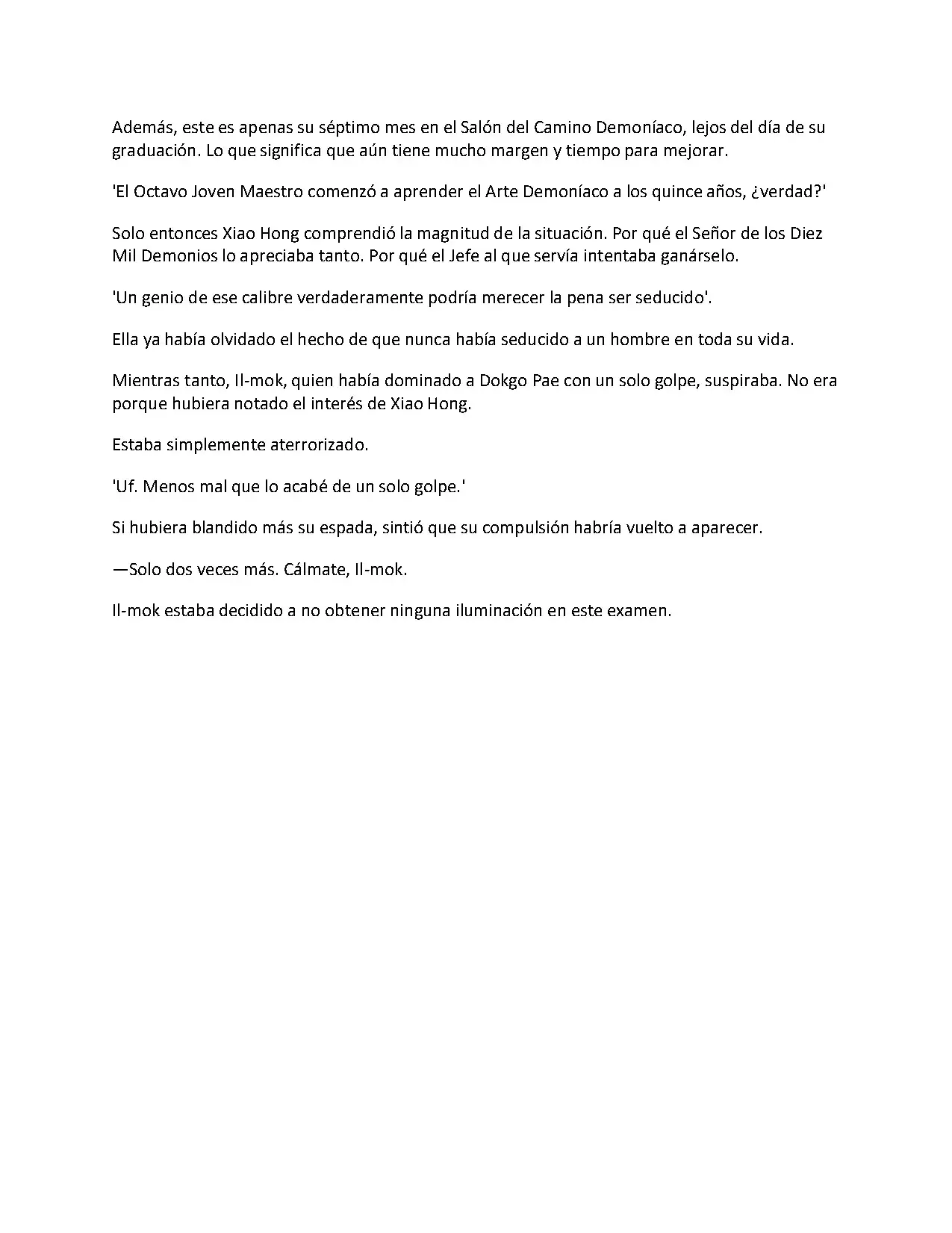 Obligado a ser Demonio Celestial capítulo 140, página 9