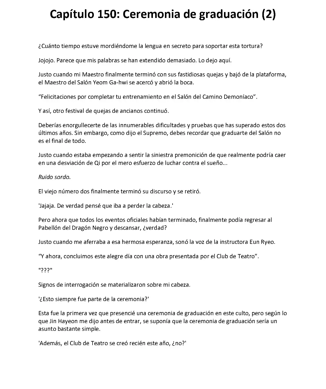 Obligado a ser Demonio Celestial capítulo 150, página 2