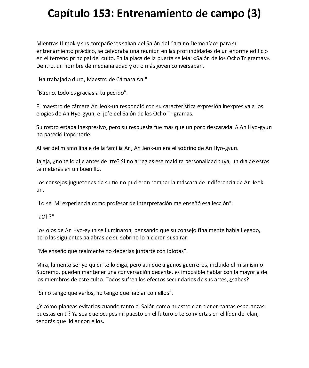 Obligado a ser Demonio Celestial capítulo 153, página 2
