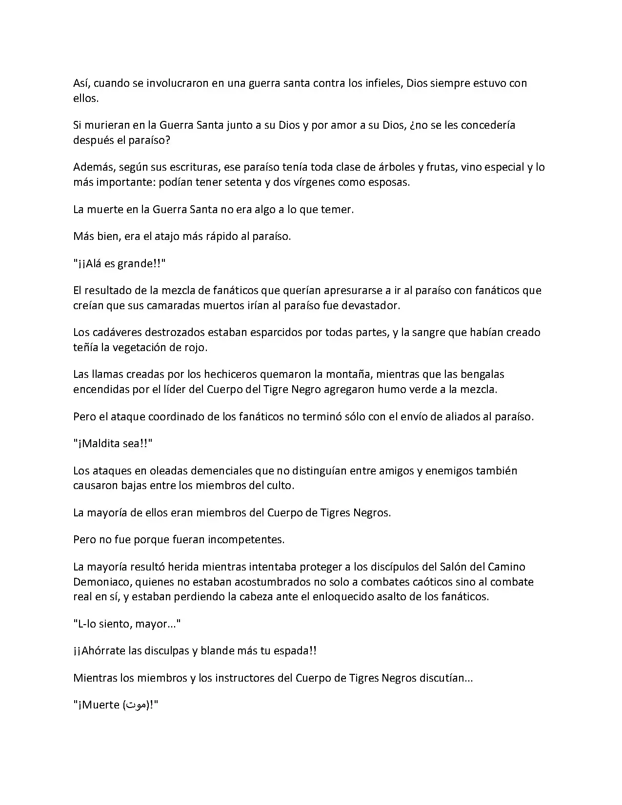 Obligado a ser Demonio Celestial capítulo 166, página 8