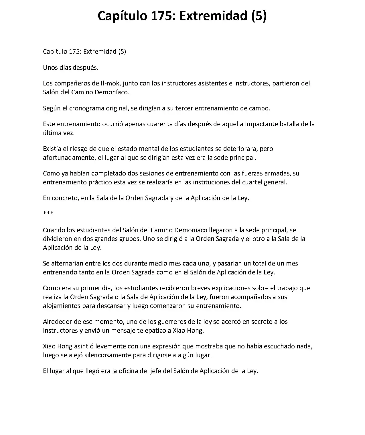 Obligado a ser Demonio Celestial capítulo 175, página 2