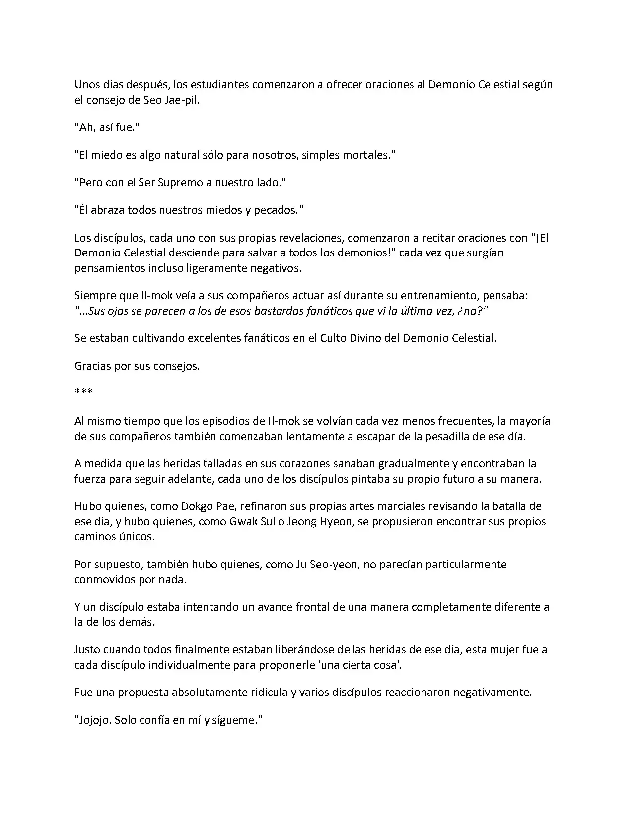 Obligado a ser Demonio Celestial capítulo 176, página 6
