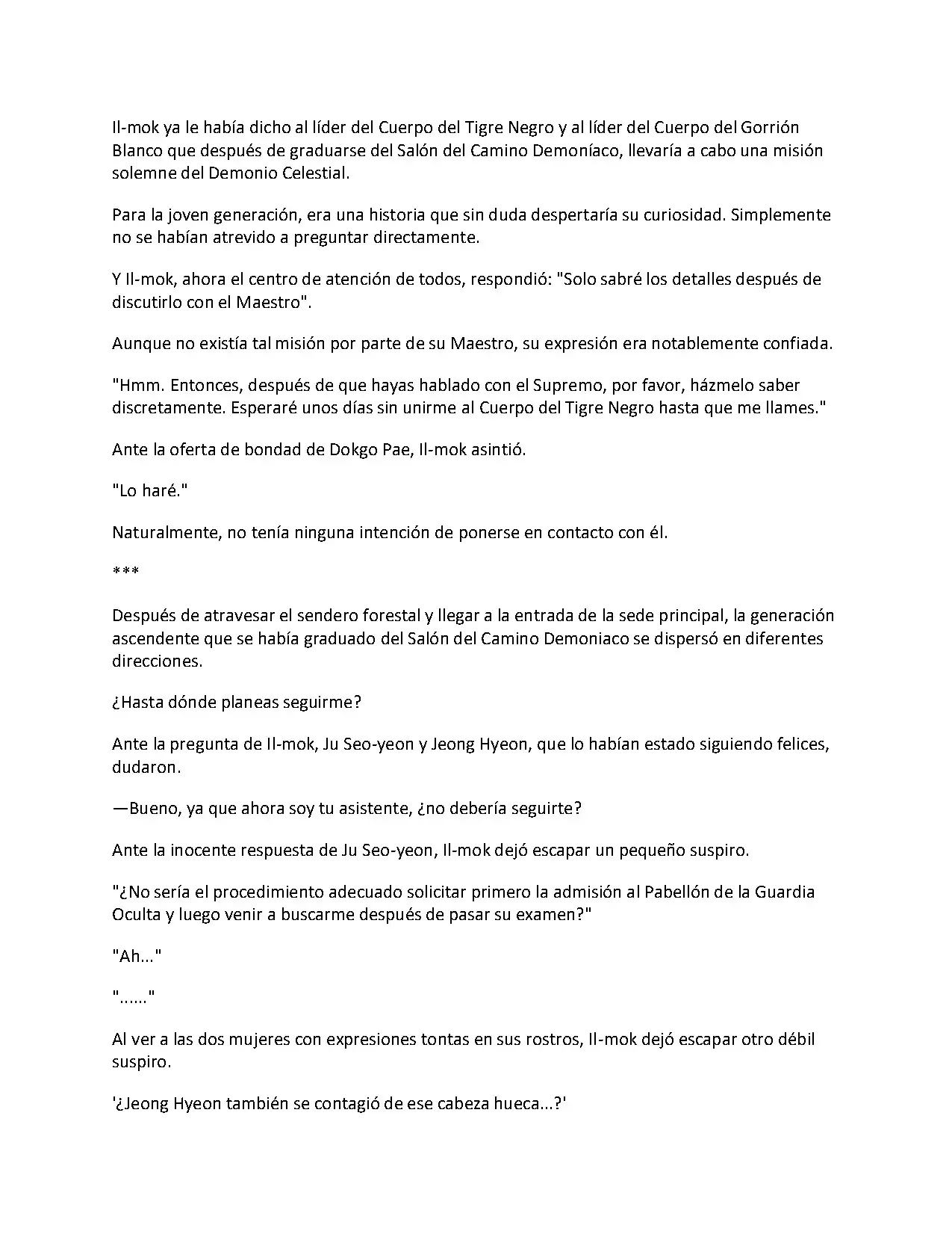 Obligado a ser Demonio Celestial capítulo 177, página 6