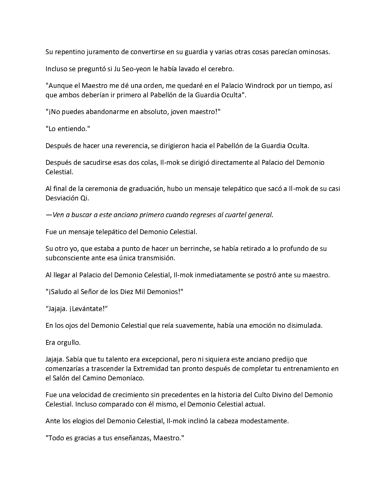 Obligado a ser Demonio Celestial capítulo 177, página 7