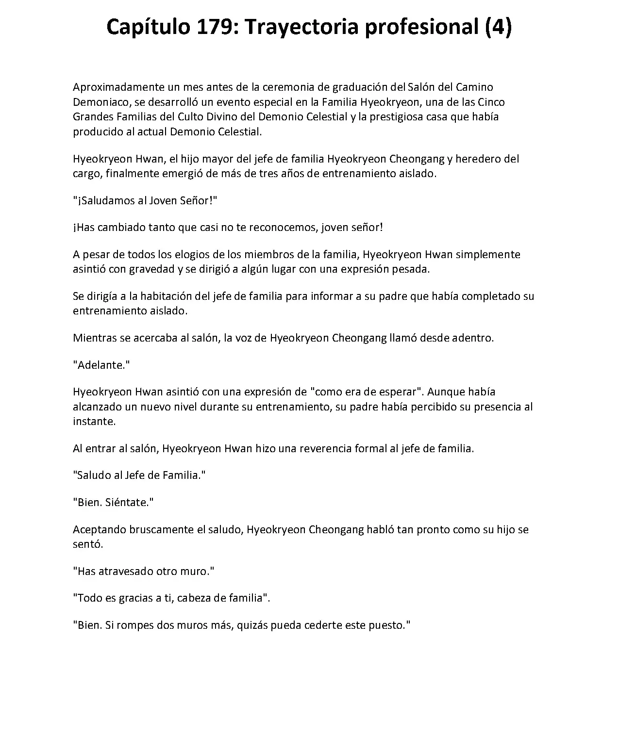 Obligado a ser Demonio Celestial capítulo 179, página 2