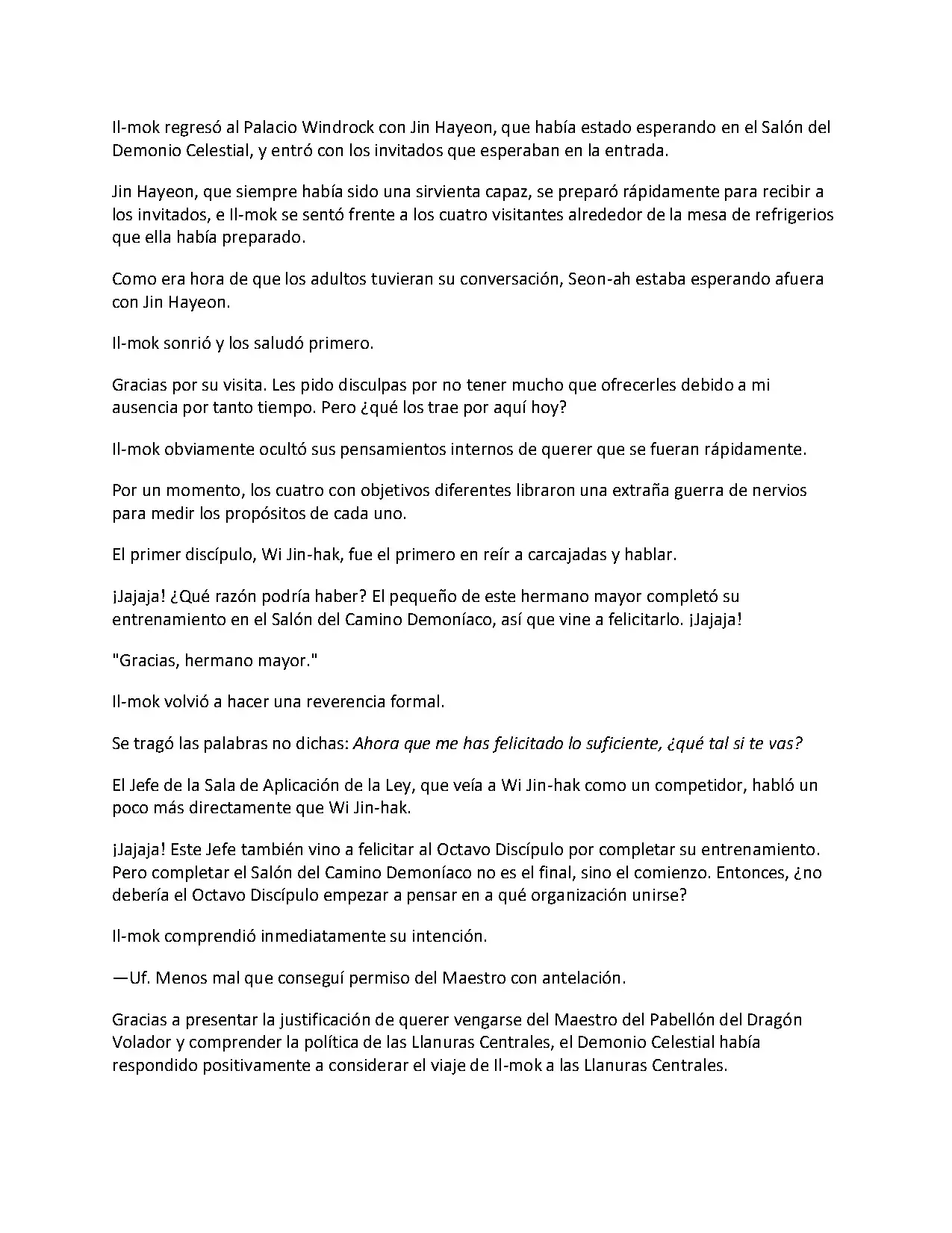Obligado a ser Demonio Celestial capítulo 180, página 5