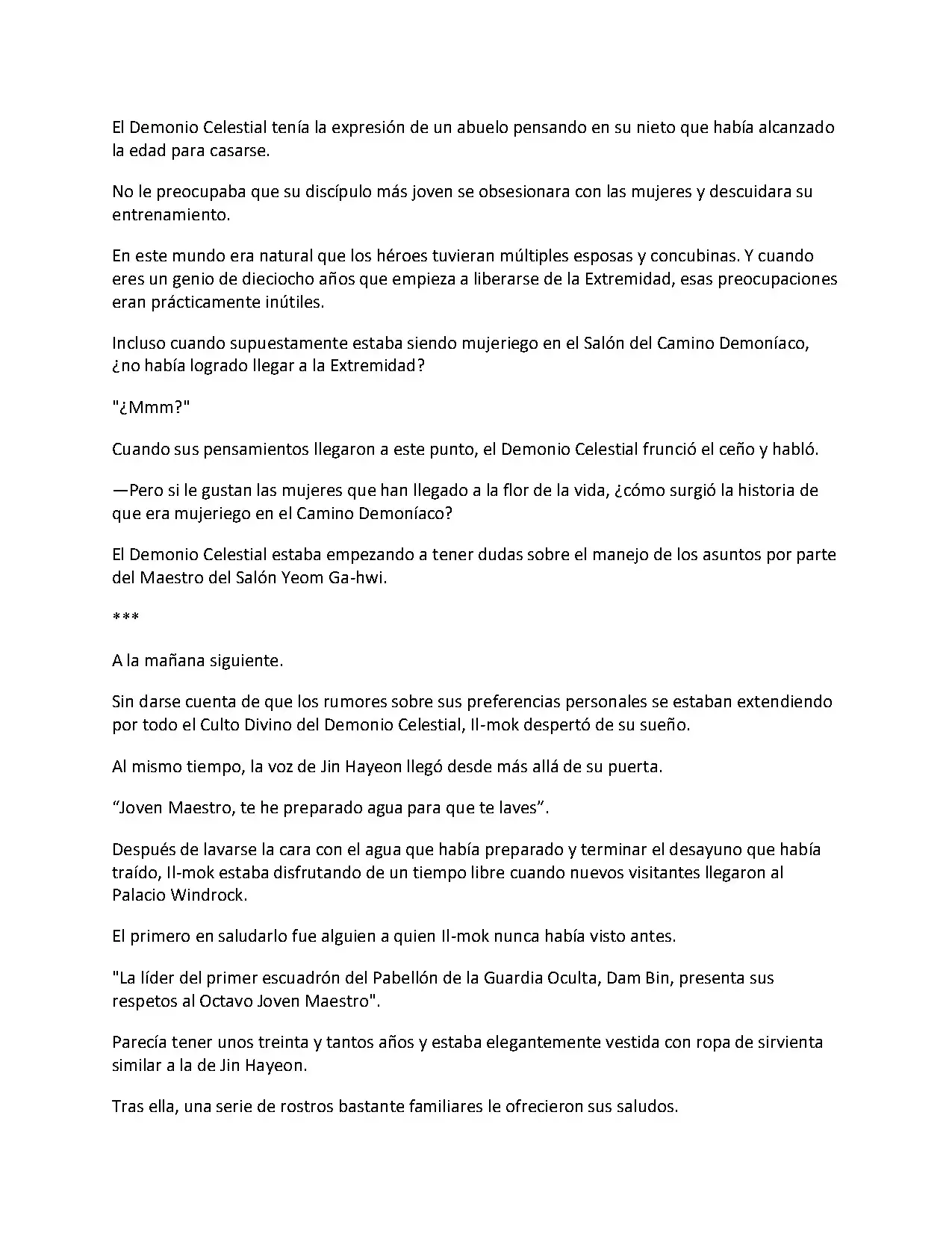 Obligado a ser Demonio Celestial capítulo 181, página 6