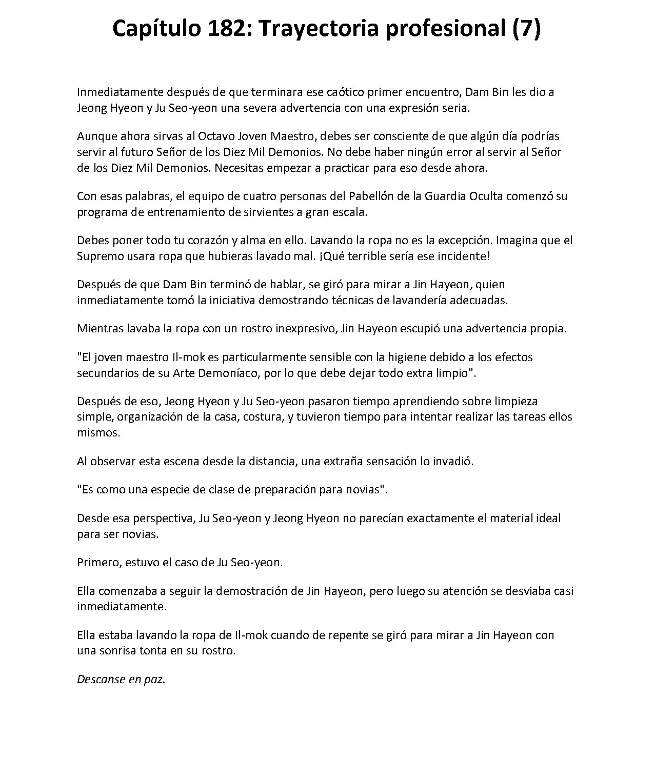 Obligado a ser Demonio Celestial capítulo 182, página 2