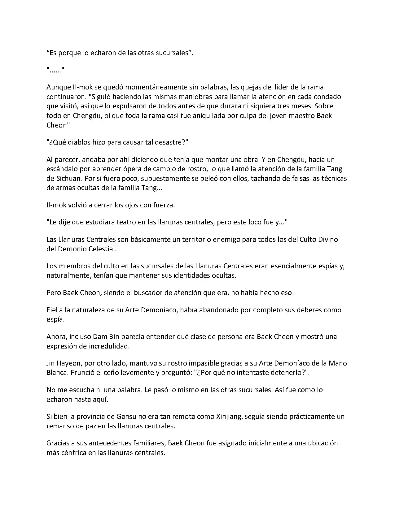 Obligado a ser Demonio Celestial capítulo 184, página 3