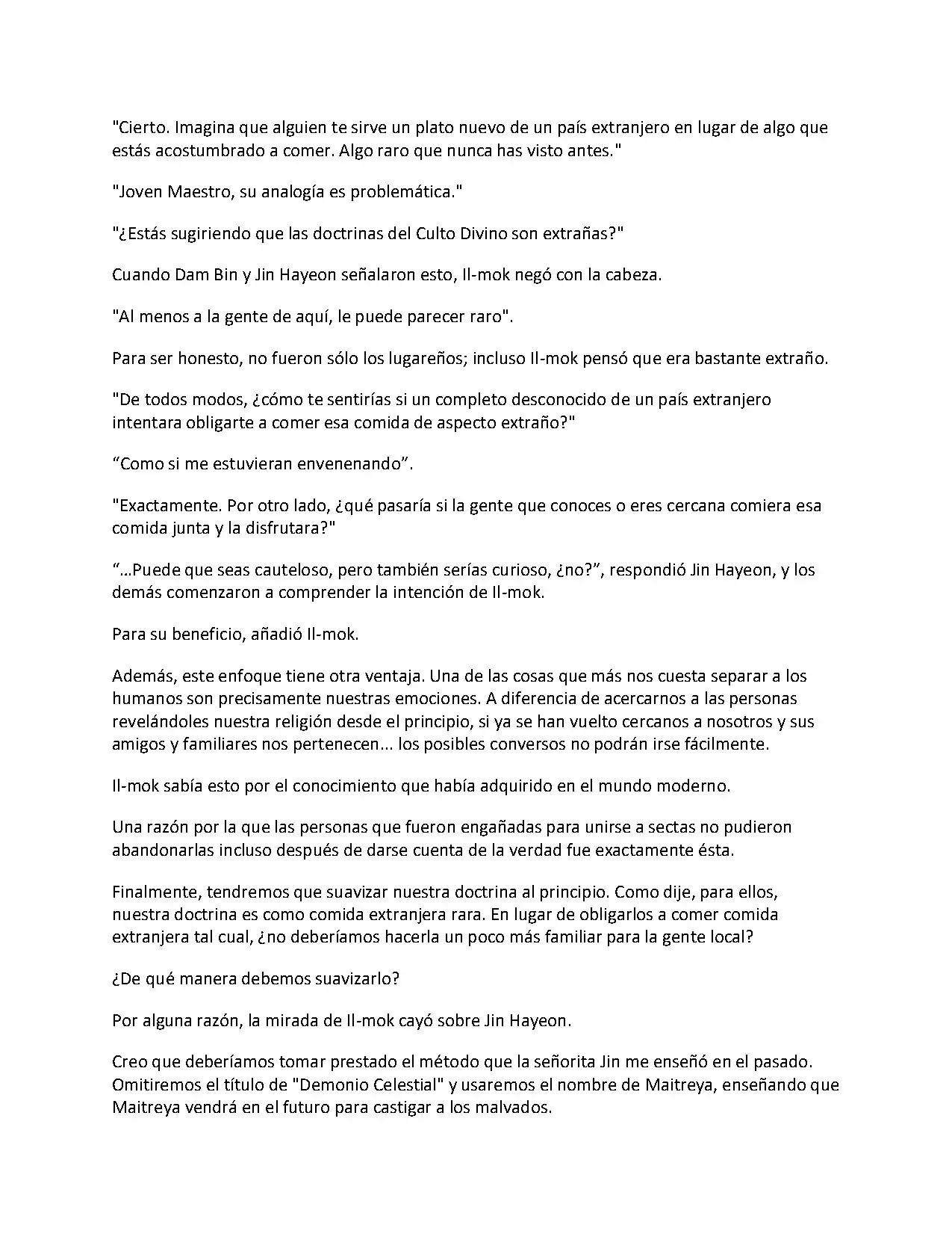 Obligado a ser Demonio Celestial capítulo 185, página 6