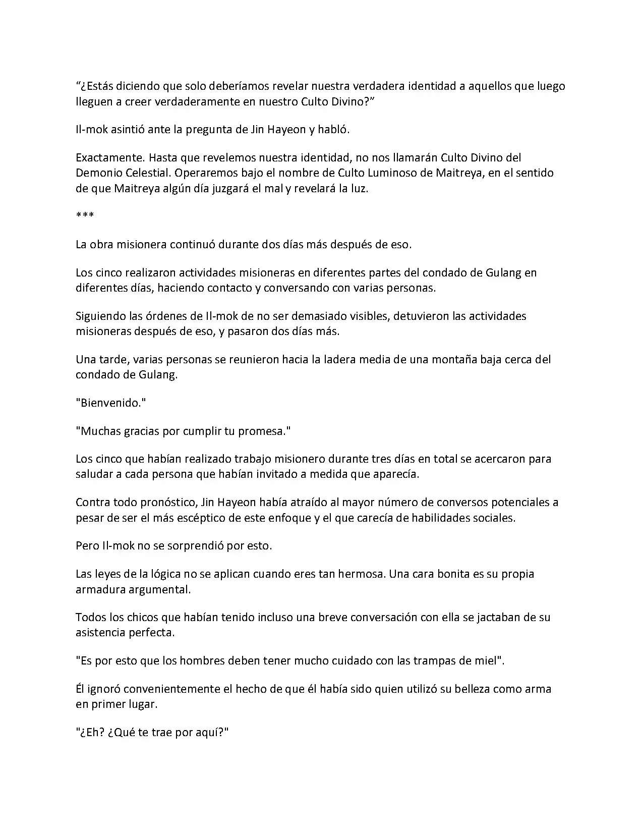 Obligado a ser Demonio Celestial capítulo 185, página 7