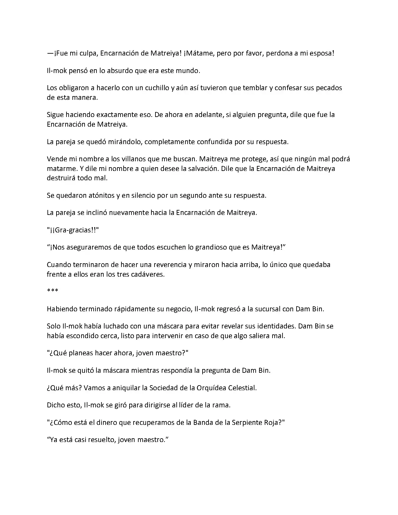 Obligado a ser Demonio Celestial capítulo 189, página 8