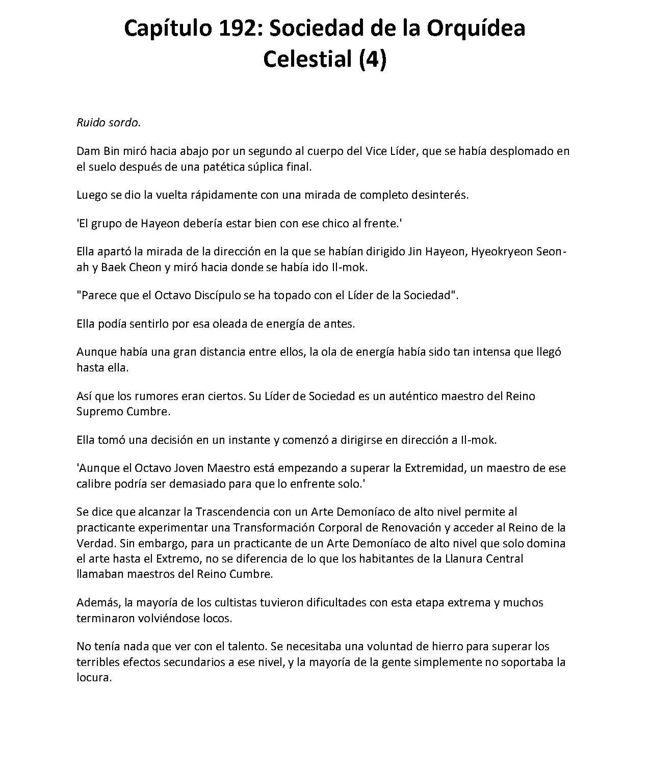 Obligado a ser Demonio Celestial capítulo 192, página 2