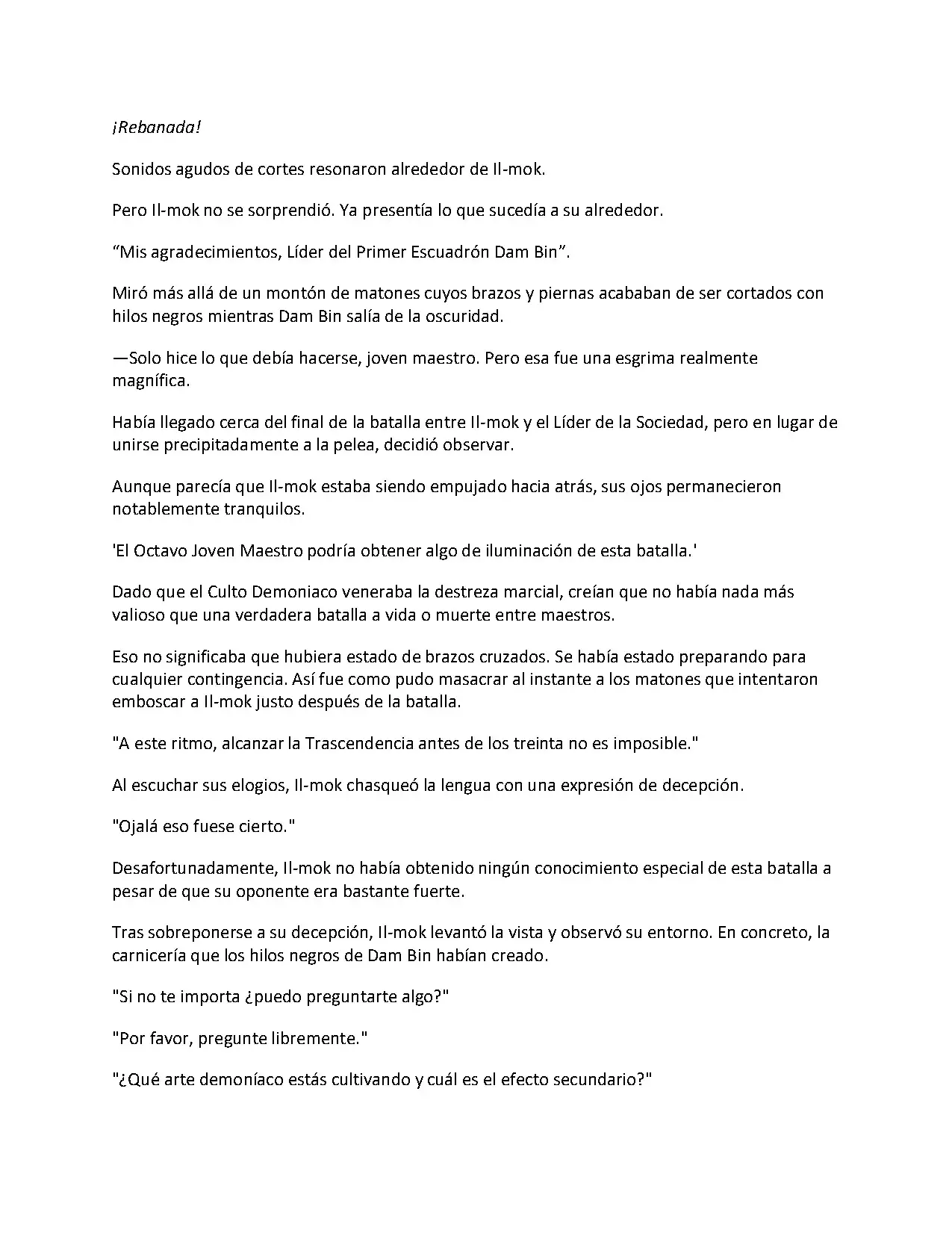 Obligado a ser Demonio Celestial capítulo 193, página 8