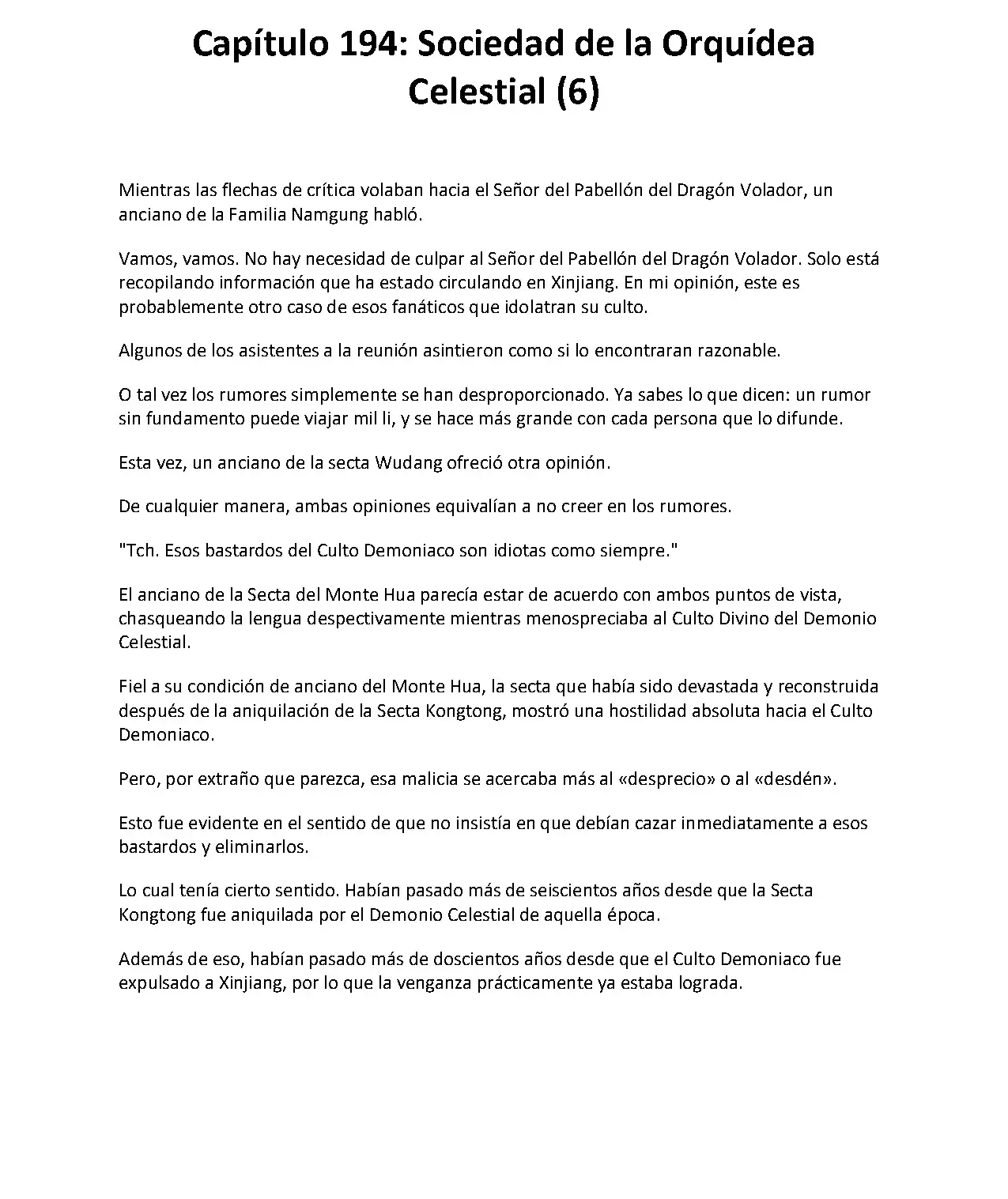 Obligado a ser Demonio Celestial capítulo 194, página 2