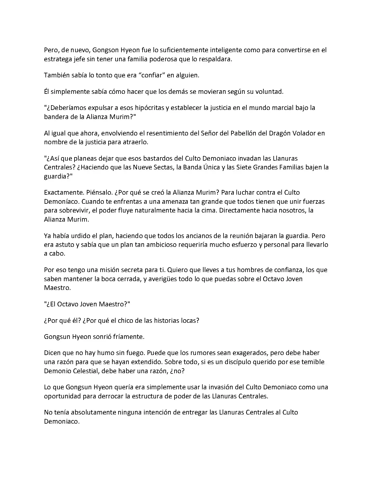 Obligado a ser Demonio Celestial capítulo 194, página 6