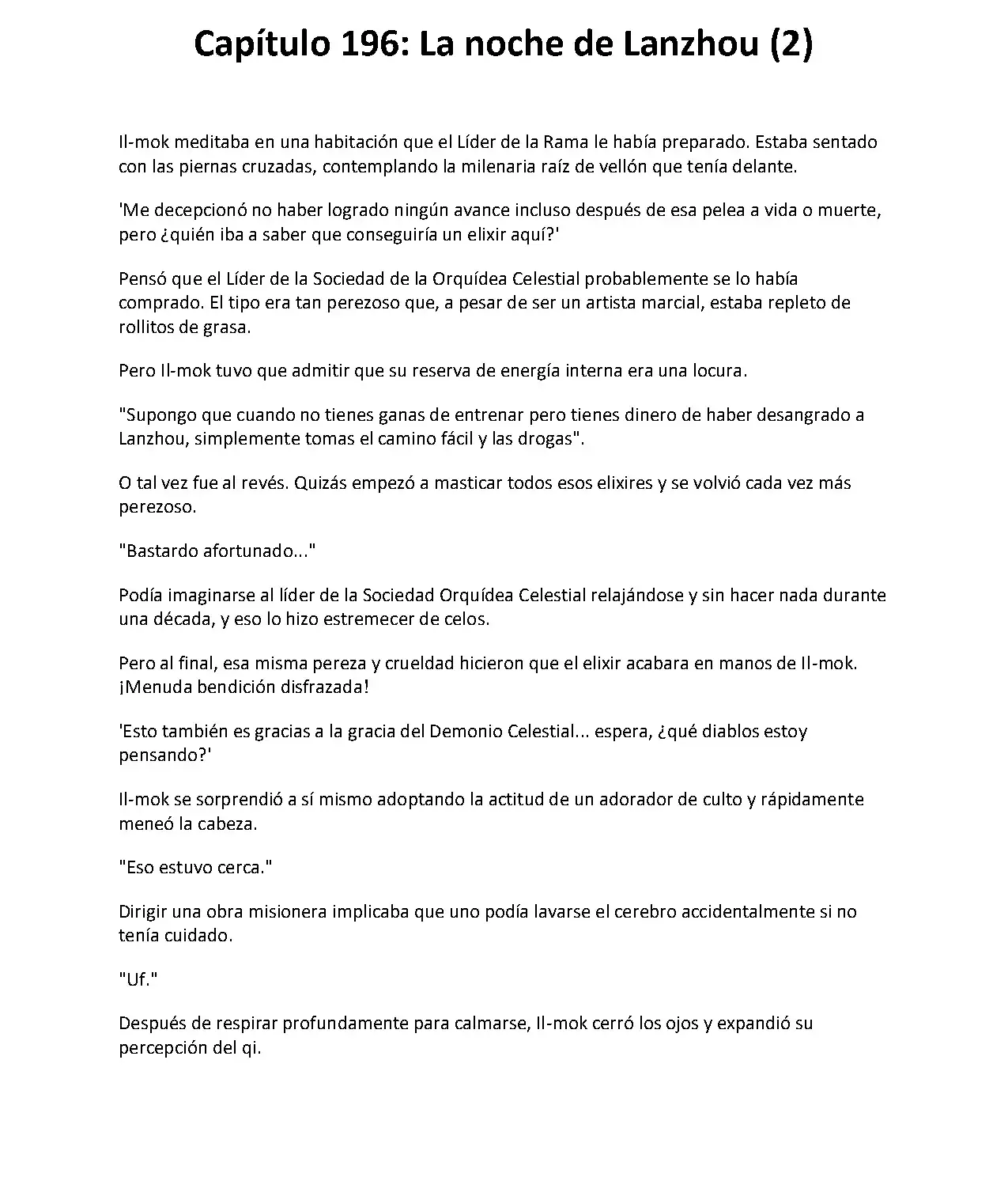 Obligado a ser Demonio Celestial capítulo 196, página 2