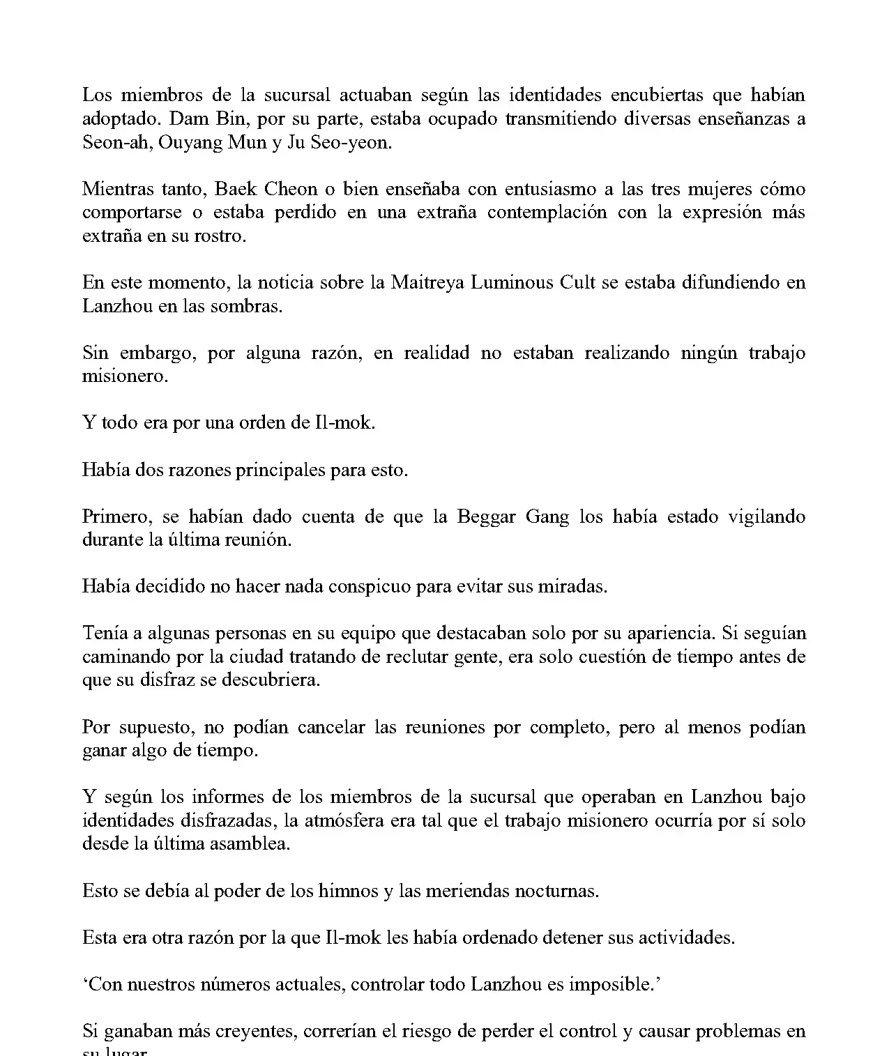 Obligado a ser Demonio Celestial capítulo 203, página 3
