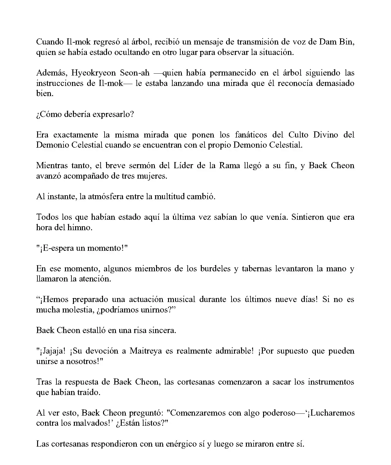 Obligado a ser Demonio Celestial capítulo 205, página 5