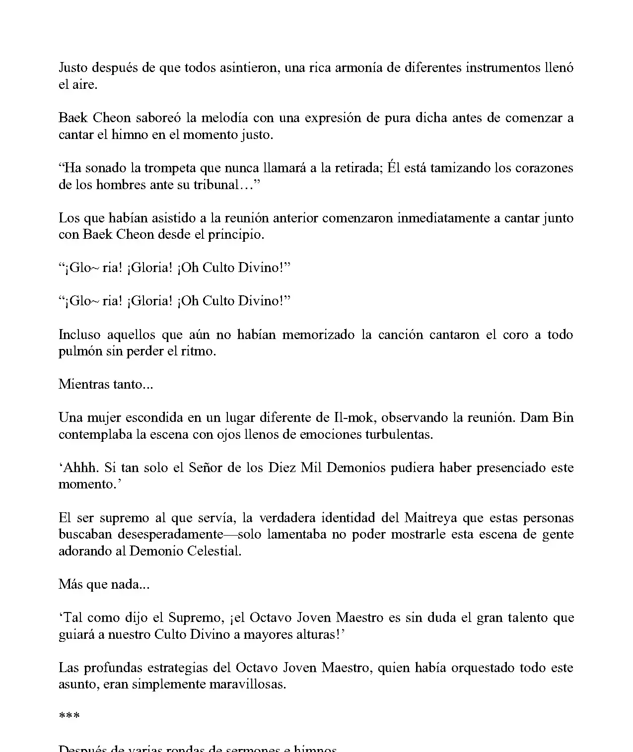 Obligado a ser Demonio Celestial capítulo 205, página 6